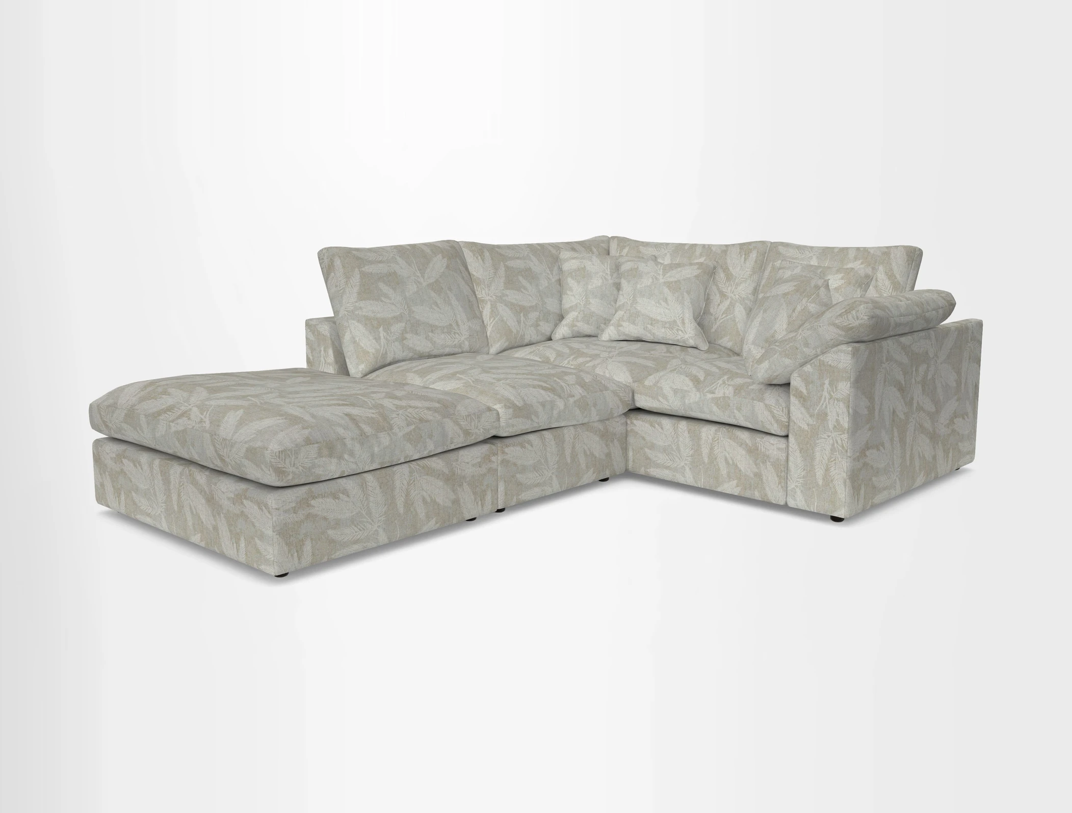 Big Softie Sloped Arm Small Corner Group RHF in Sahara Chalk
