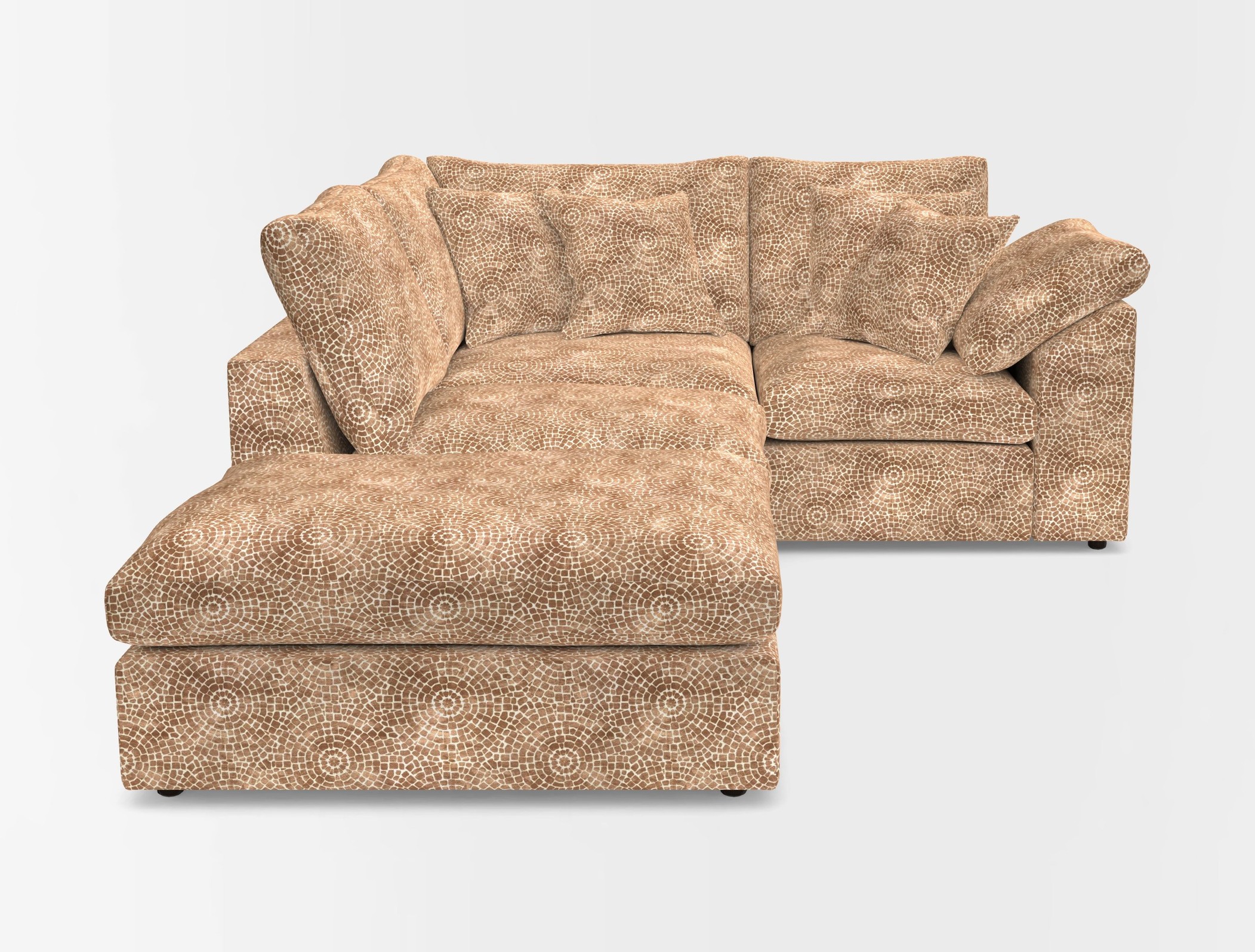 Big softie sloped arm front