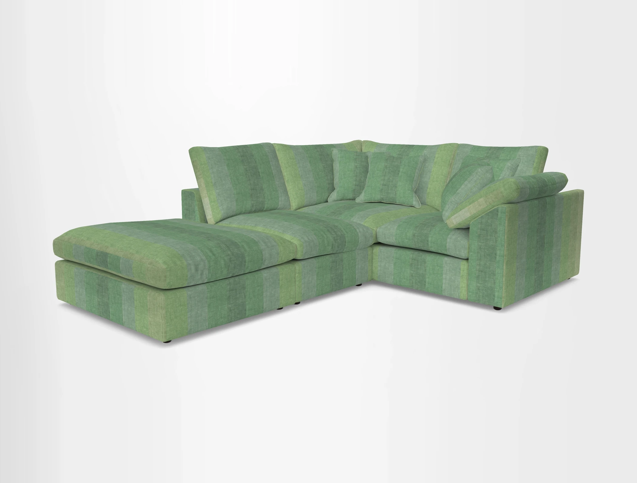 Big Softie Sloped Arm Small Corner Group RHF in Sahara Chalk