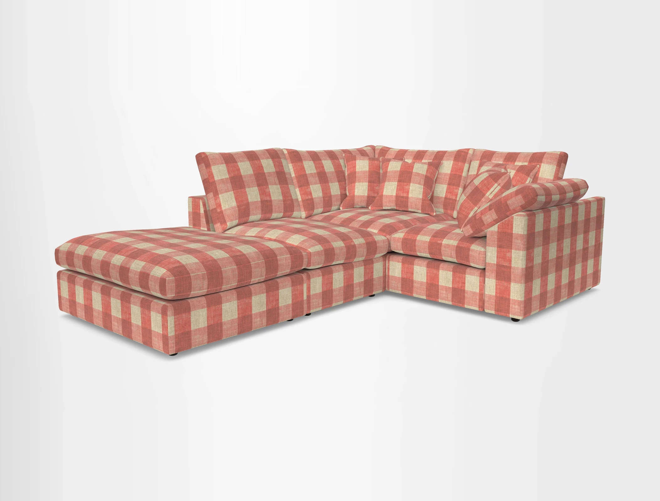 Big Softie Sloped Arm Small Corner Group RHF in Sahara Chalk