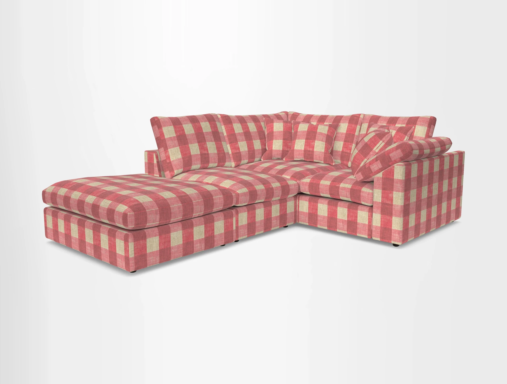 Big Softie Sloped Arm Small Corner Group RHF in Sahara Chalk