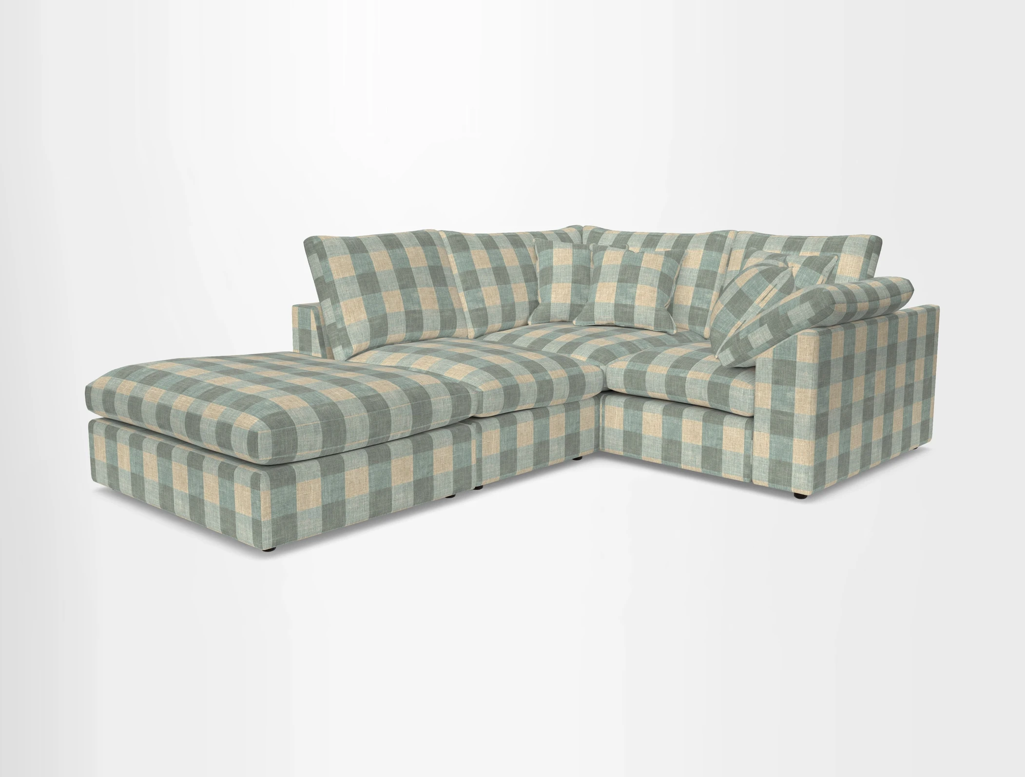 Big Softie Sloped Arm Small Corner Group RHF in Sahara Chalk