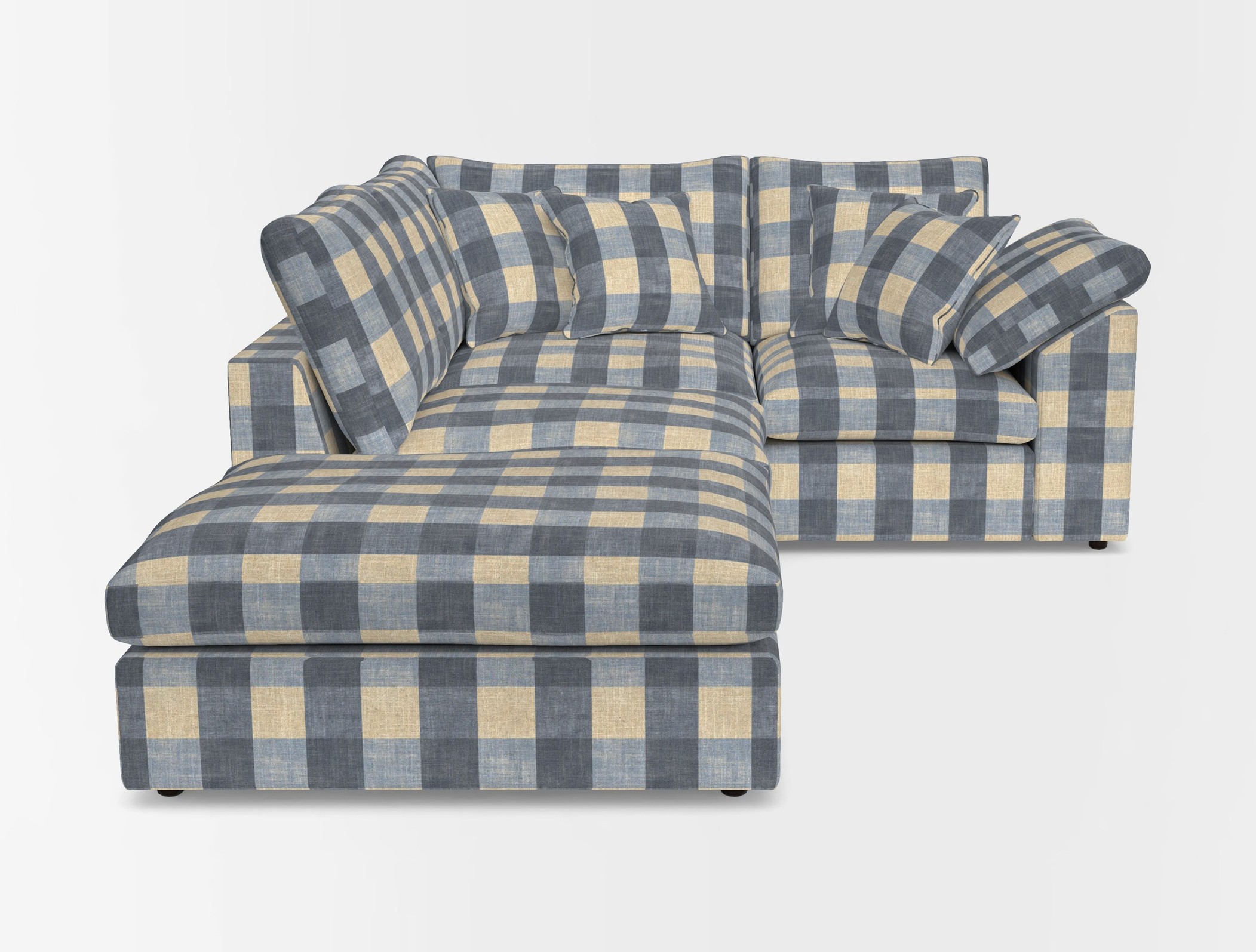 Big softie sloped arm front
