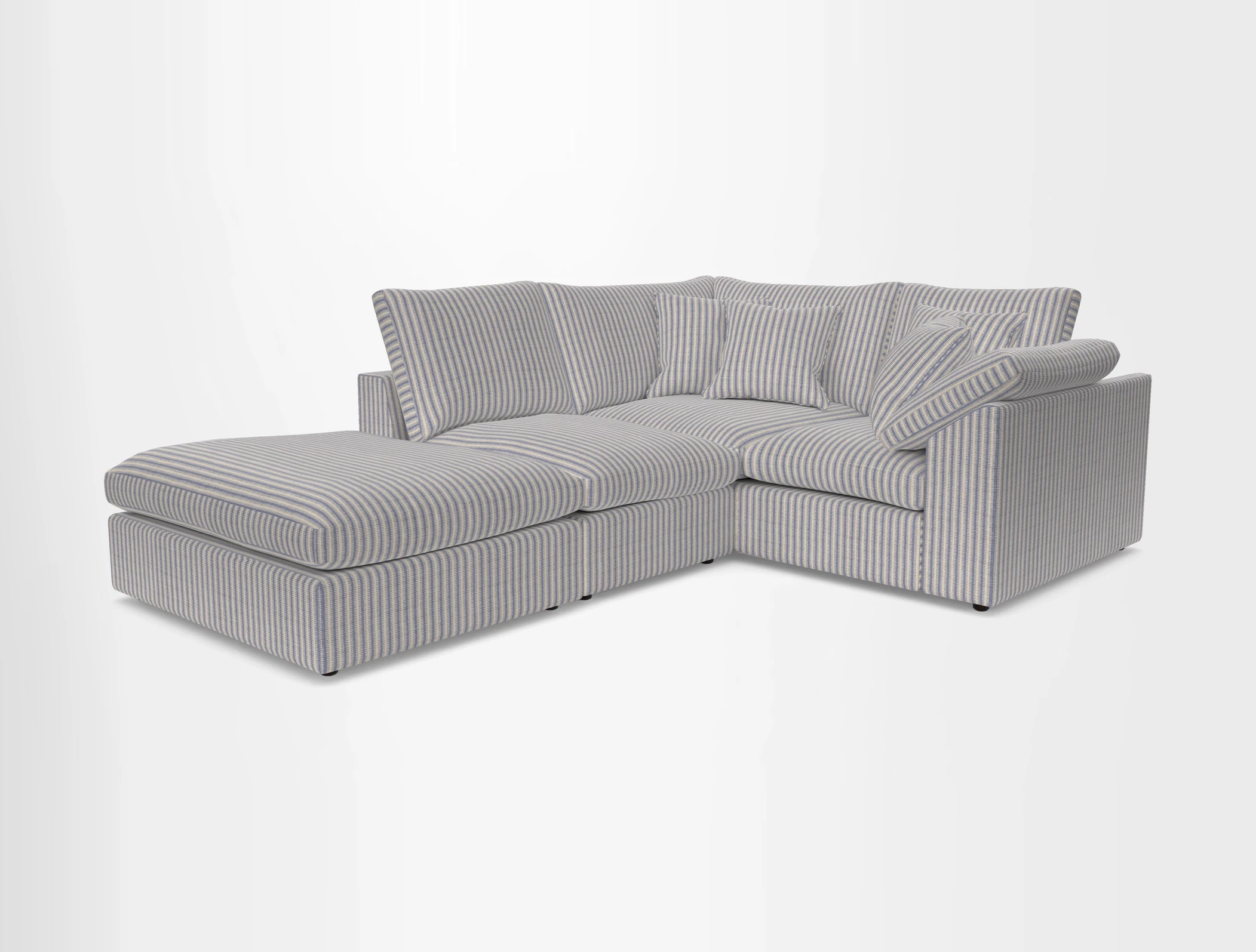 Big Softie Sloped Arm Small Corner Group RHF in Sahara Chalk