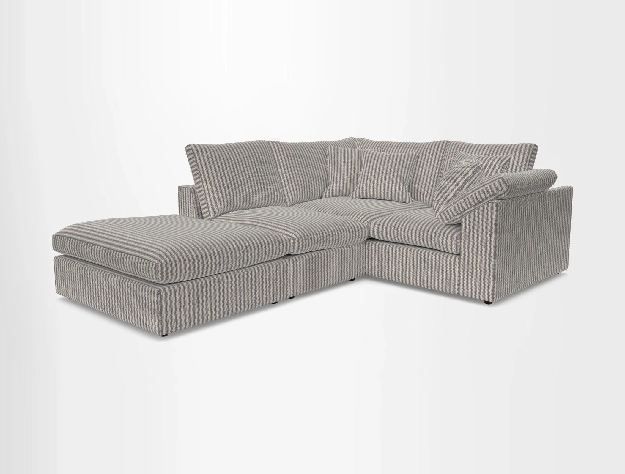 Big Softie Sloped Arm Small Corner Group RHF in Sahara Chalk