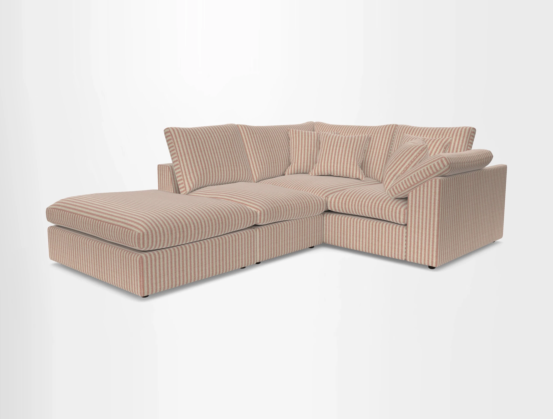 Big Softie Sloped Arm Small Corner Group RHF in Sahara Chalk