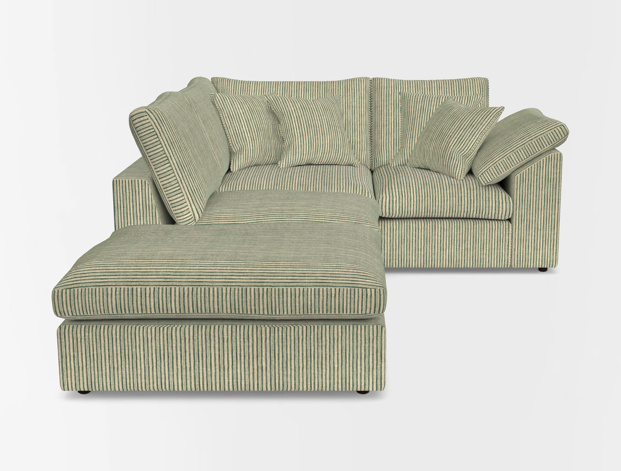 Big softie sloped arm front