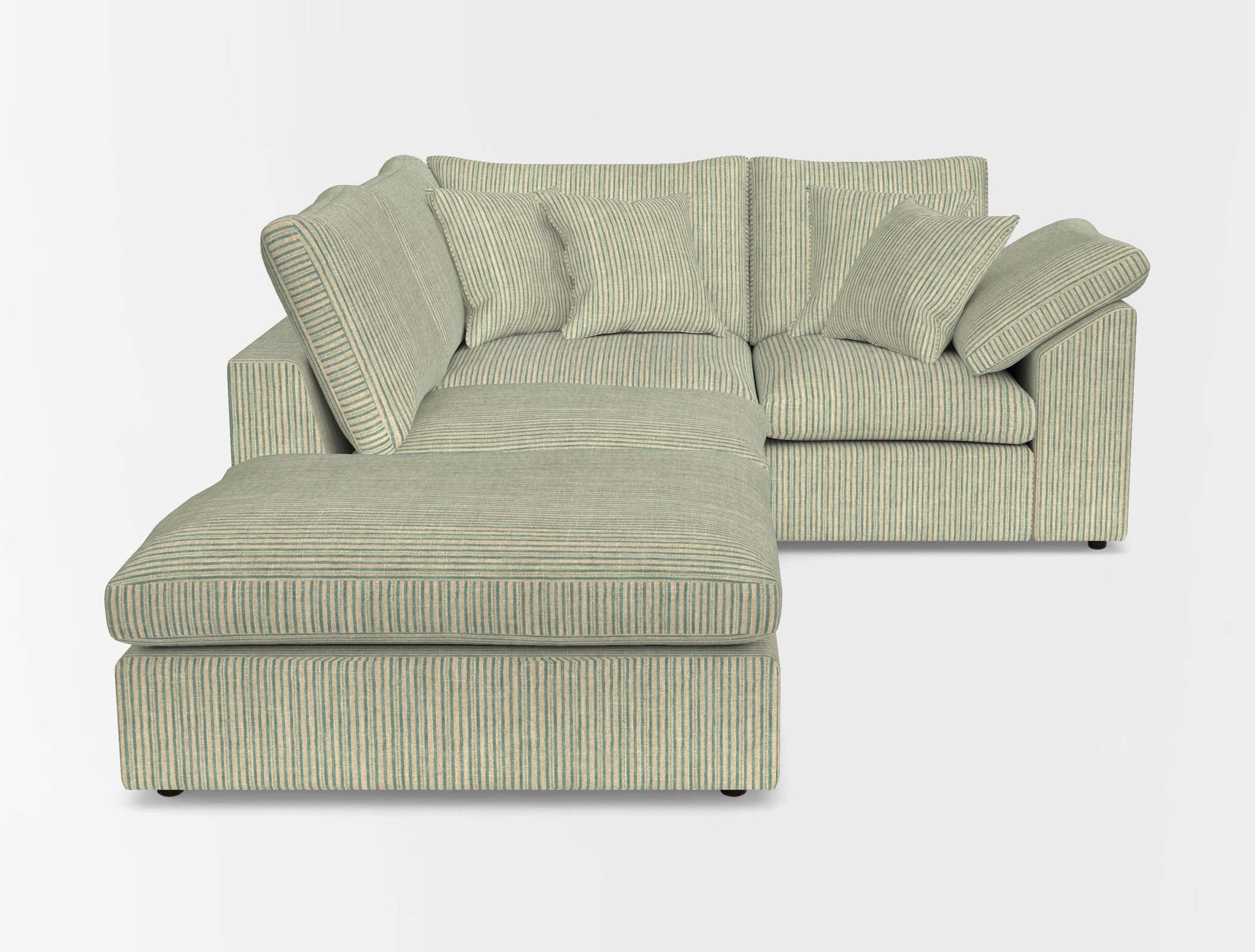 Big softie sloped arm front
