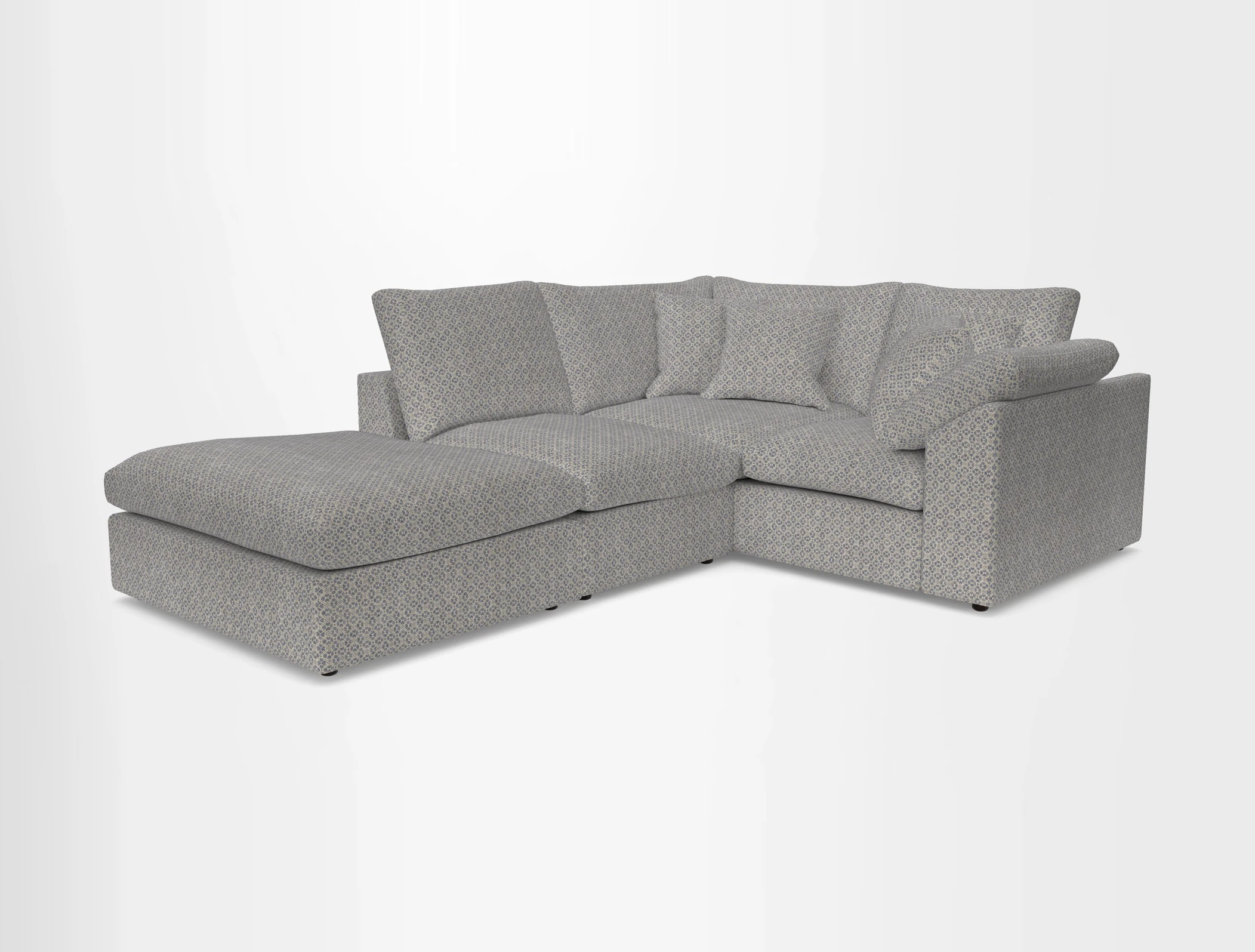 Big Softie Sloped Arm Small Corner Group RHF in Sahara Chalk