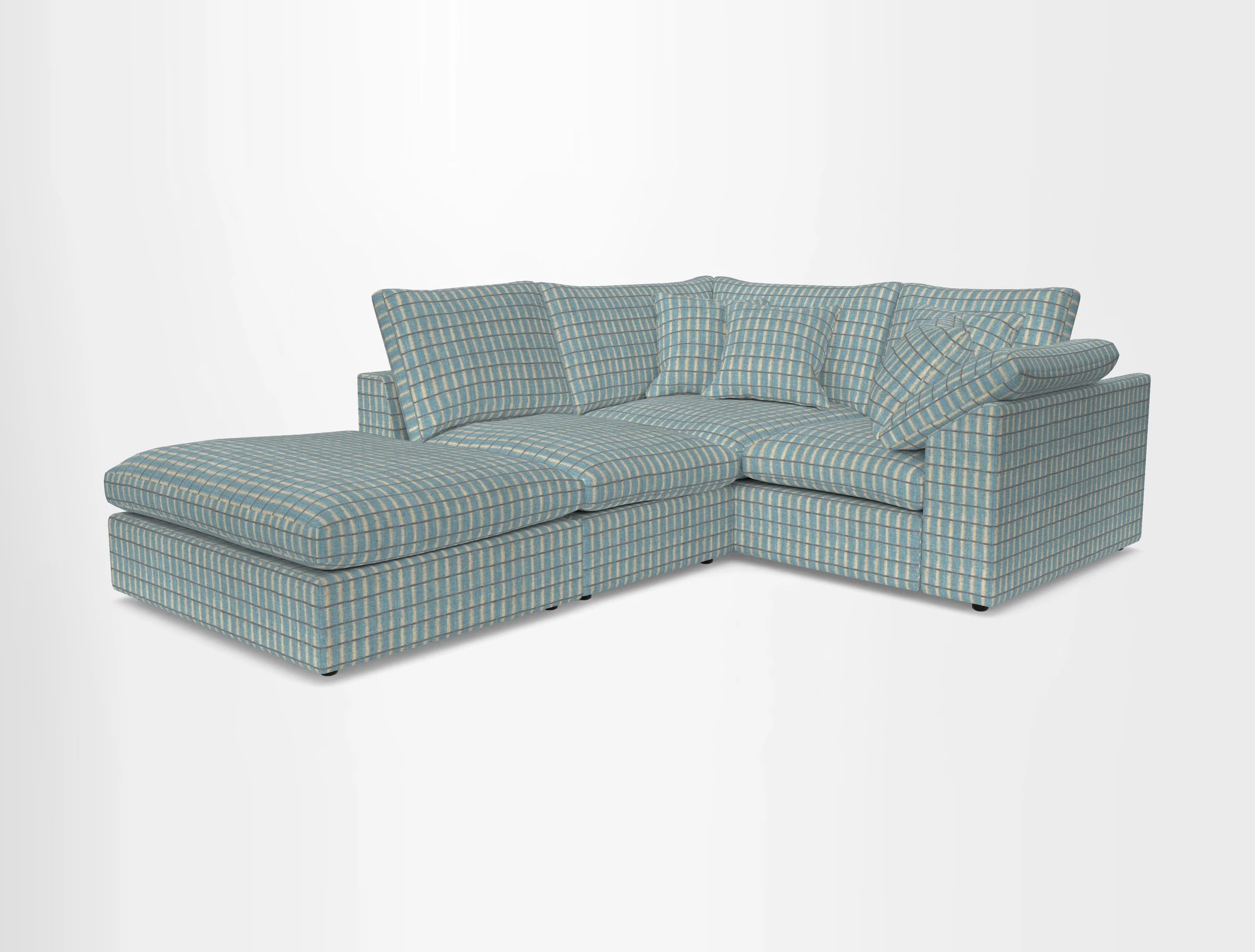 Big Softie Sloped Arm Small Corner Group RHF in Sahara Chalk