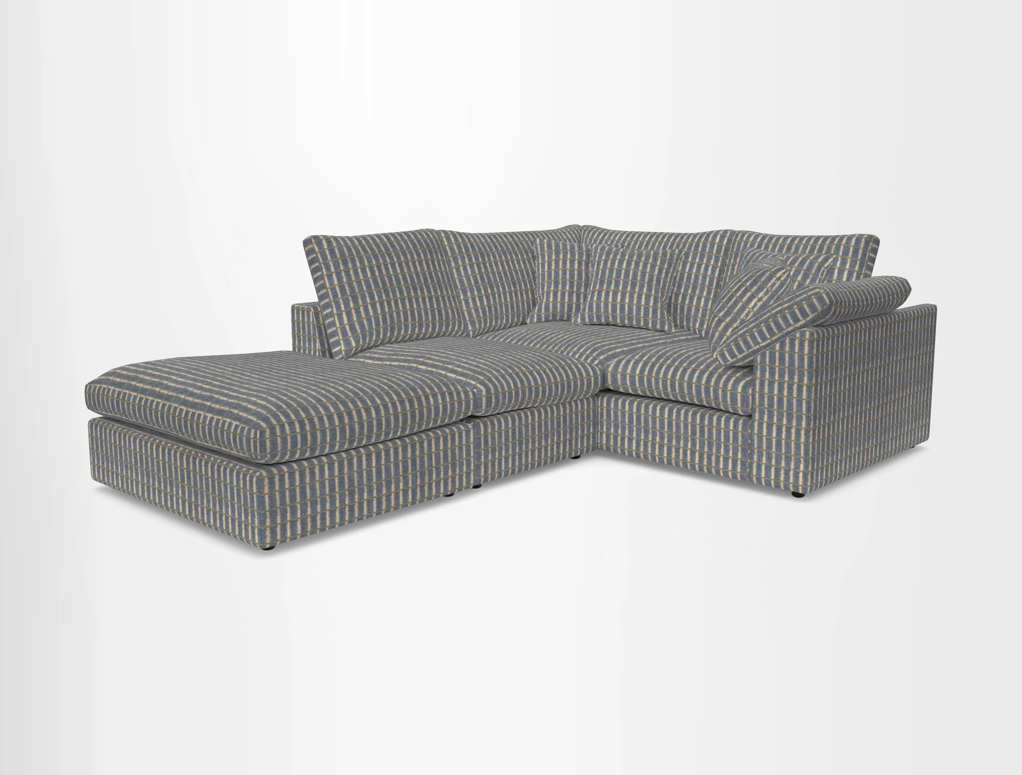 Big Softie Sloped Arm Small Corner Group RHF in Sahara Chalk