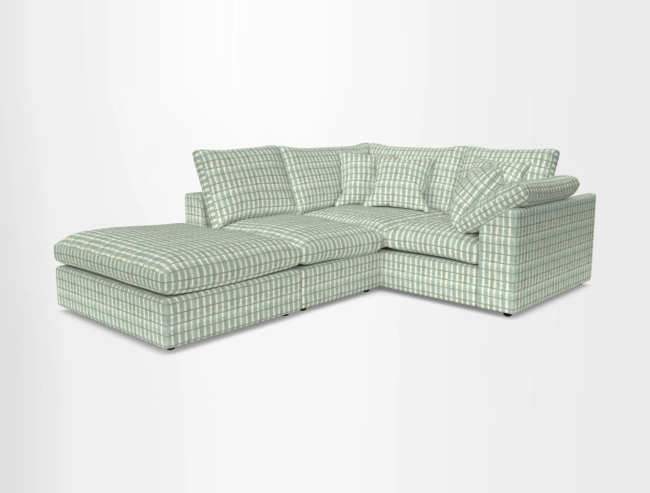 Big Softie Sloped Arm Small Corner Group RHF in Sahara Chalk