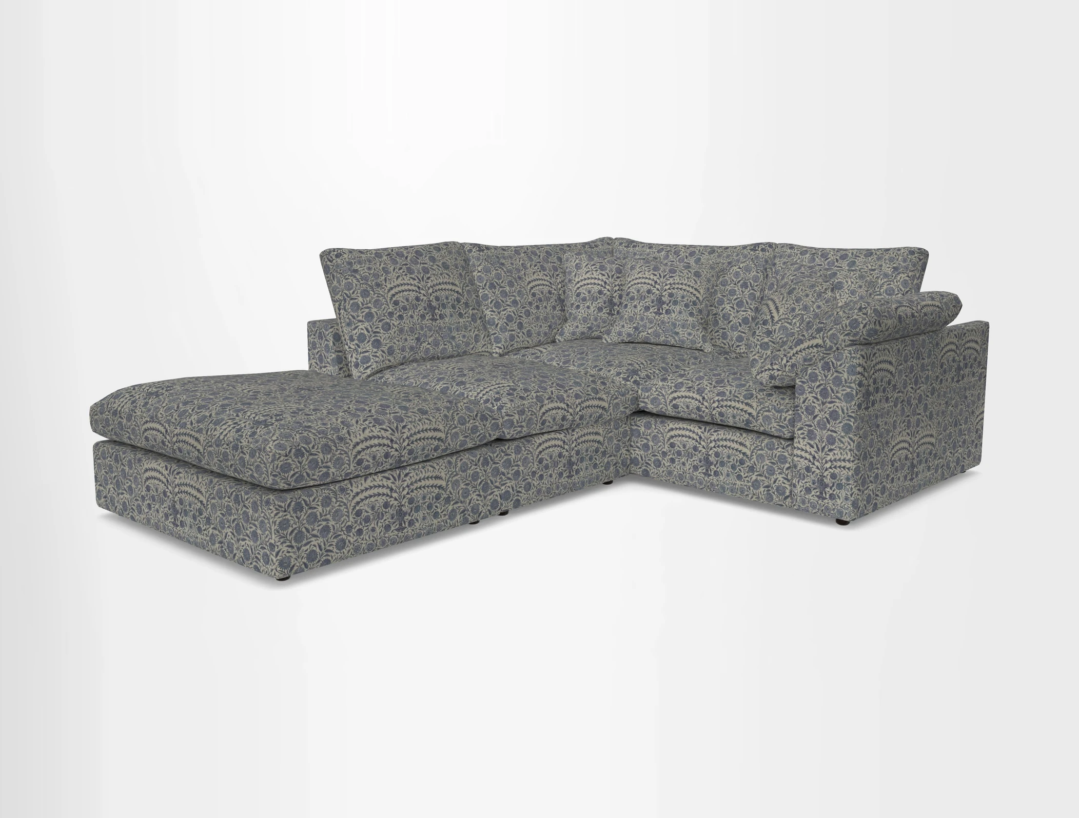 Big Softie Sloped Arm Small Corner Group RHF in Sahara Chalk