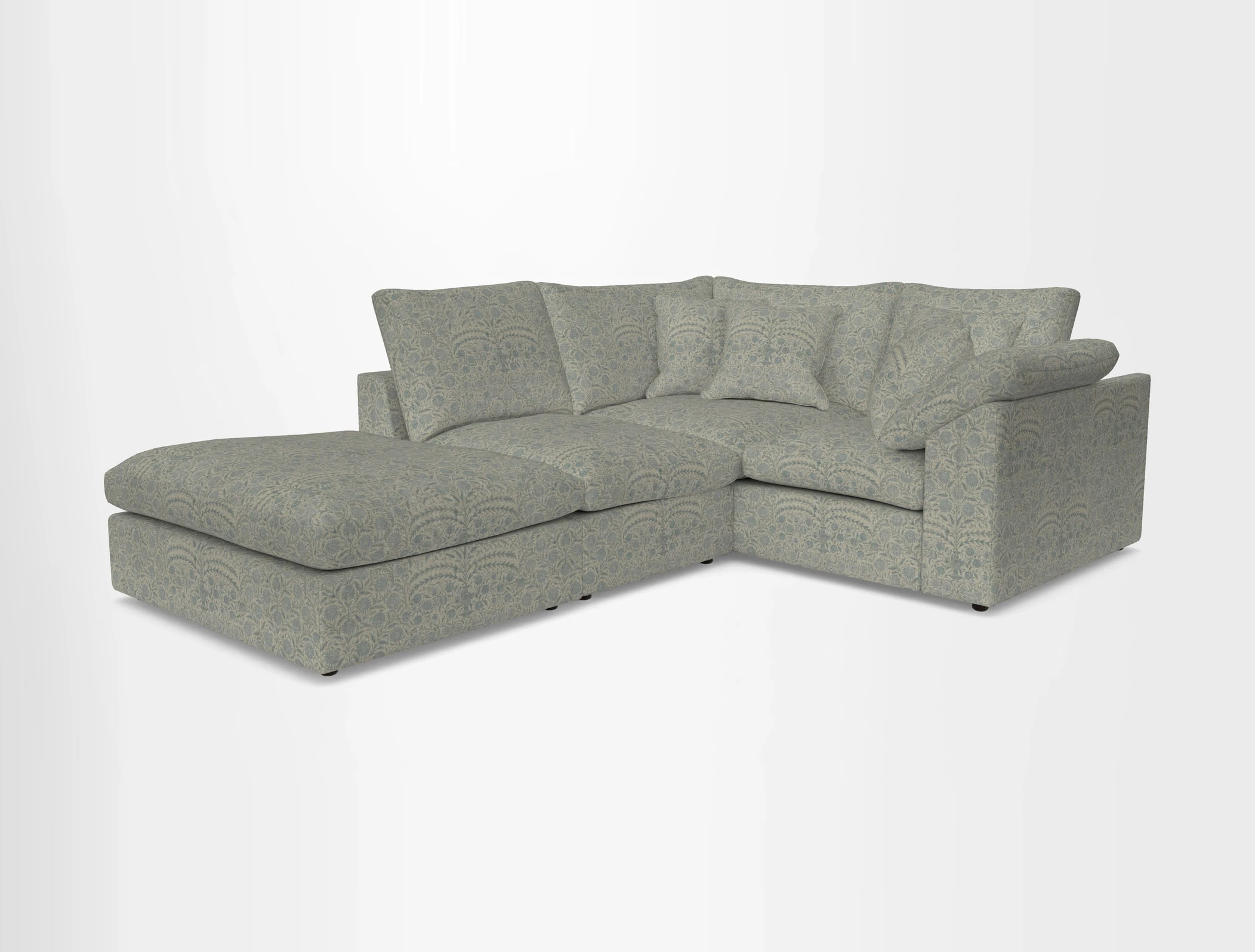 Big Softie Sloped Arm Small Corner Group RHF in Sahara Chalk