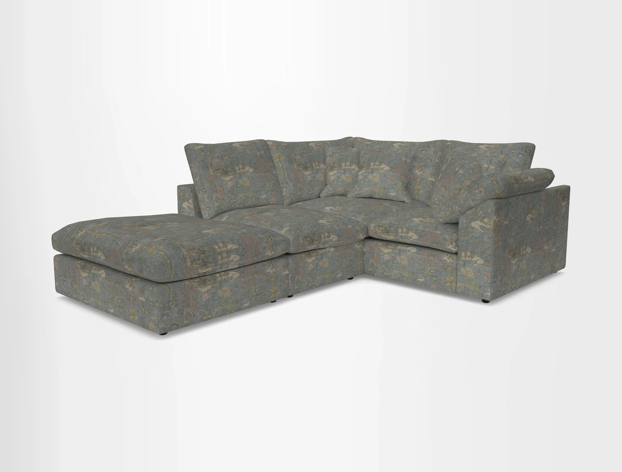 Big Softie Sloped Arm Small Corner Group RHF in Sahara Chalk