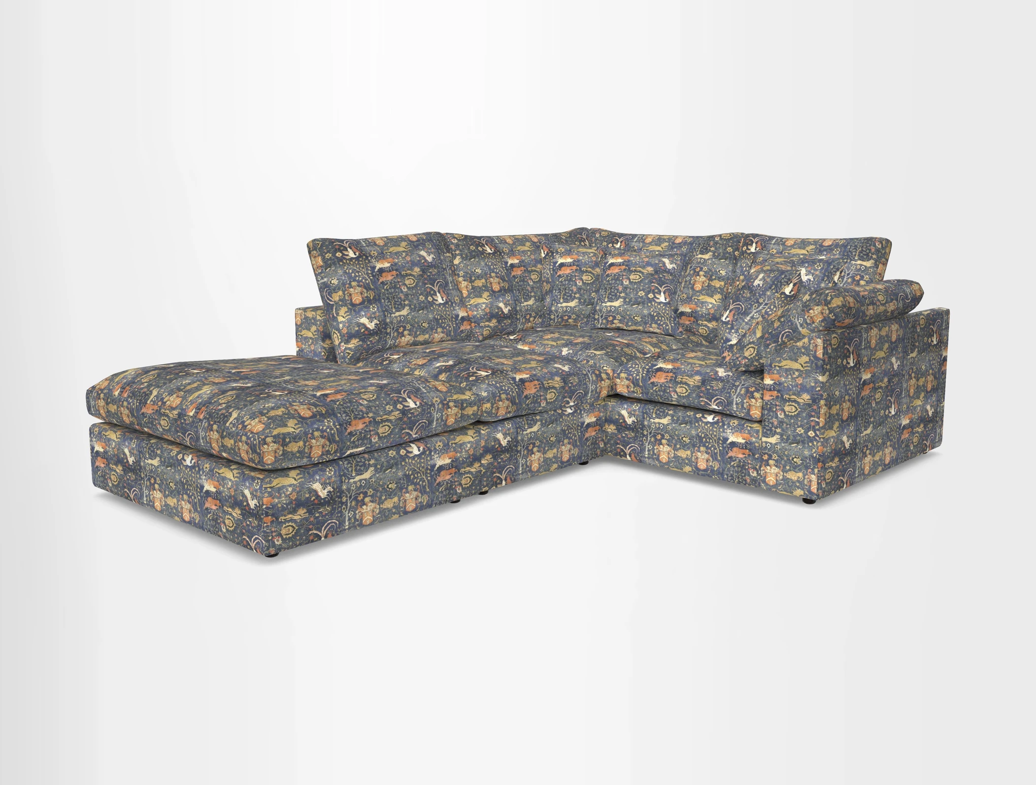 Big Softie Sloped Arm Small Corner Group RHF in Sahara Chalk