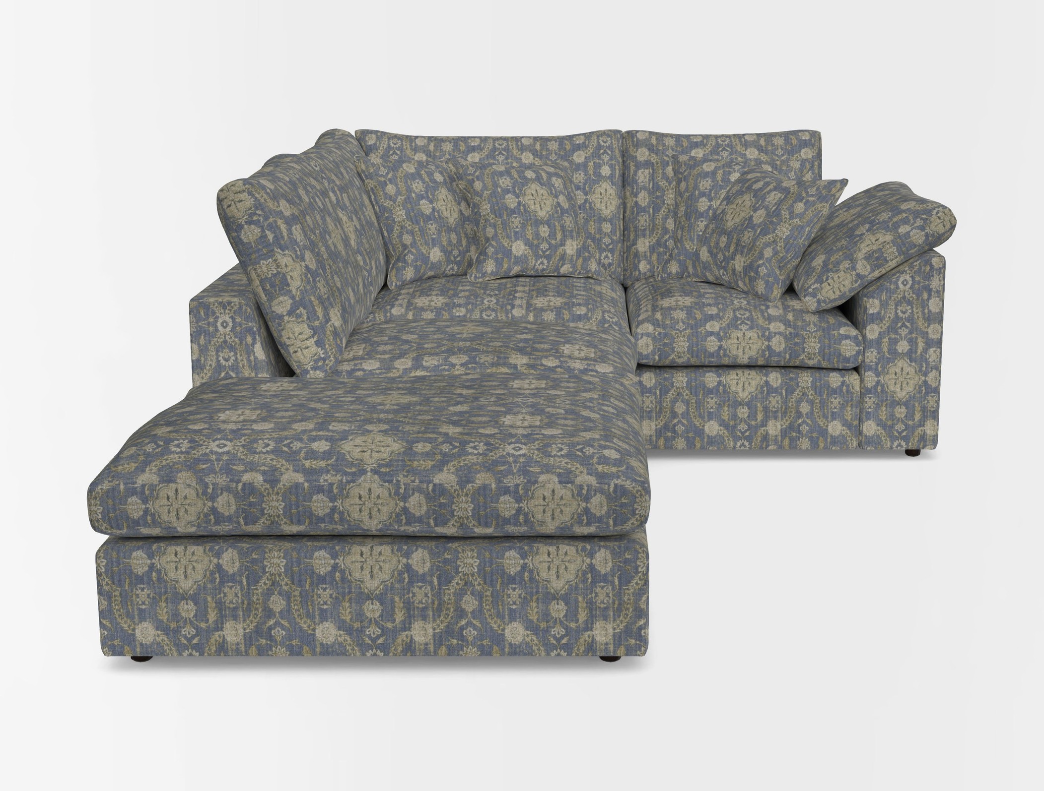 Big softie sloped arm front