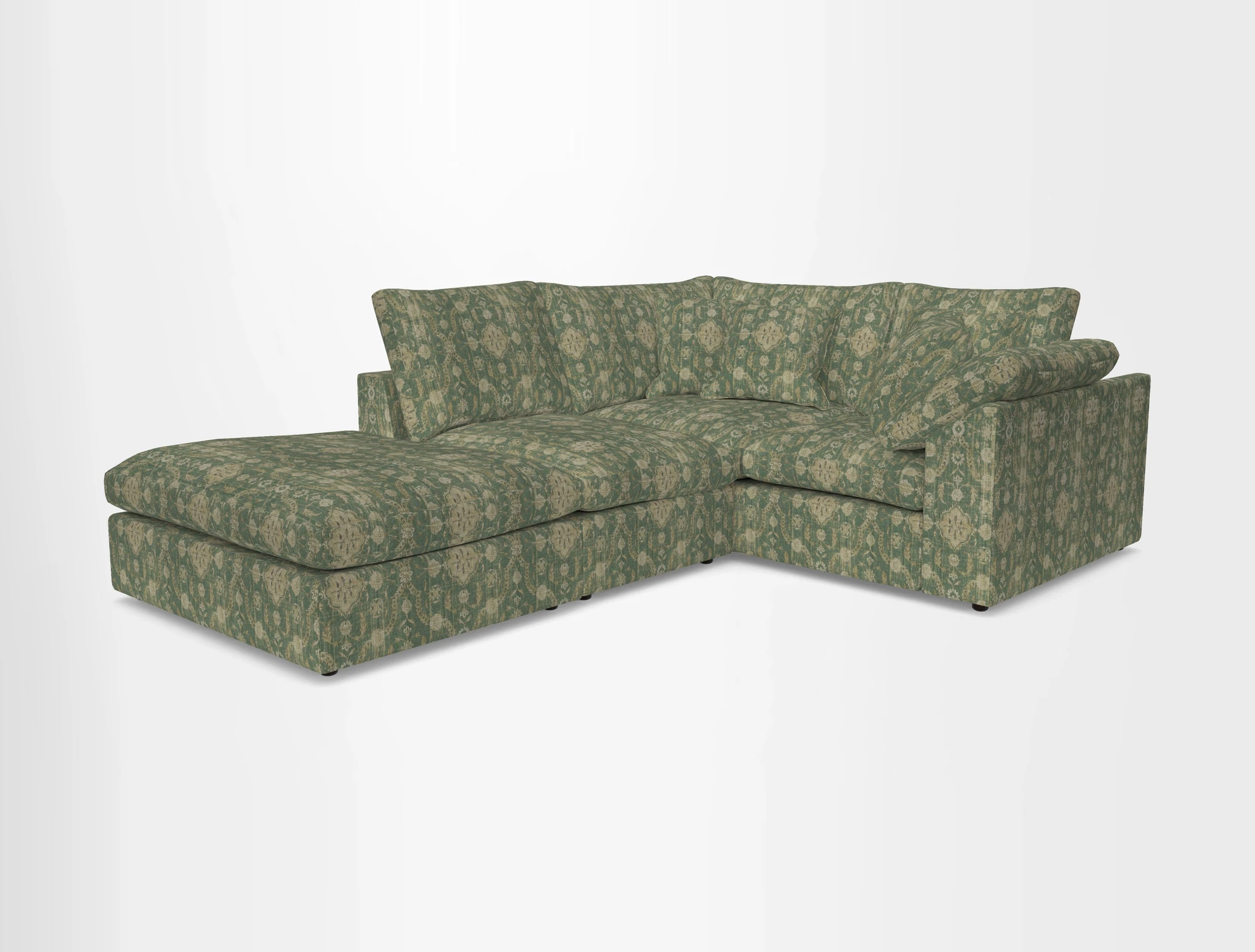 Big Softie Sloped Arm Small Corner Group RHF in Sahara Chalk