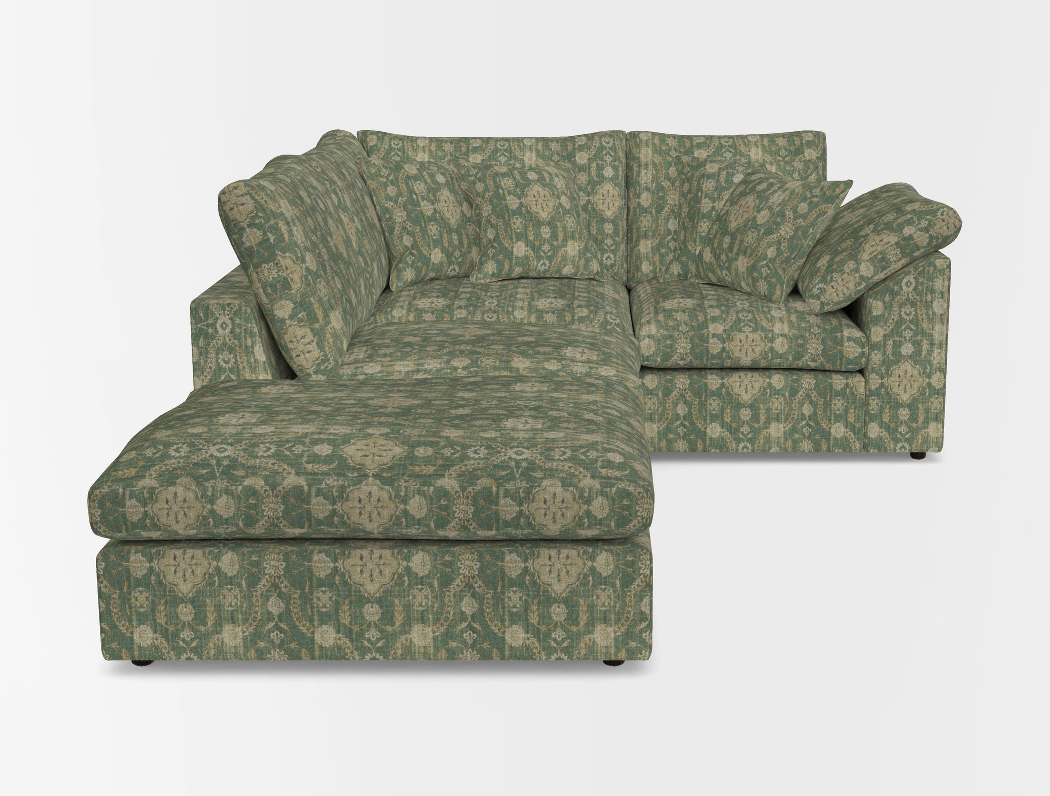 Big softie sloped arm front