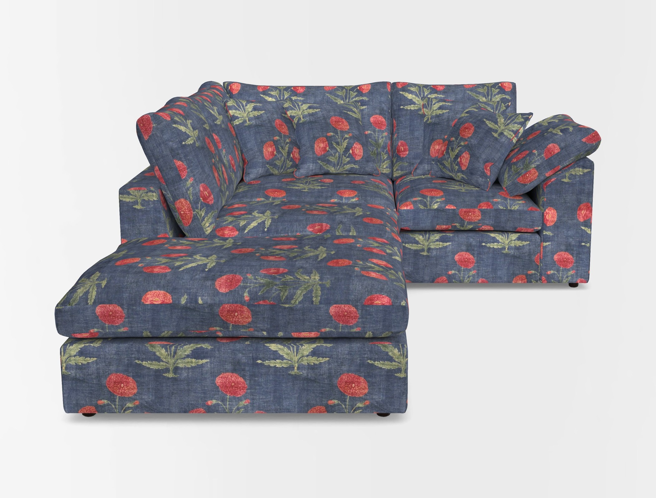 Big softie sloped arm front