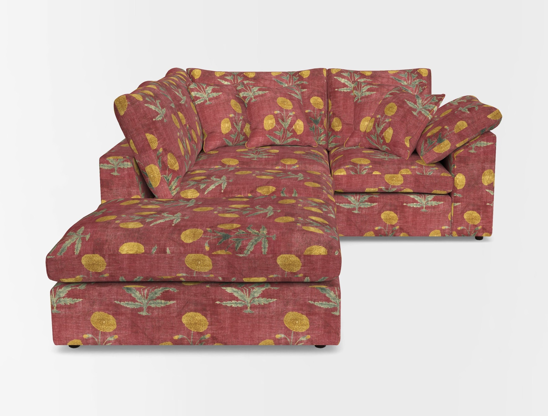 Big softie sloped arm front