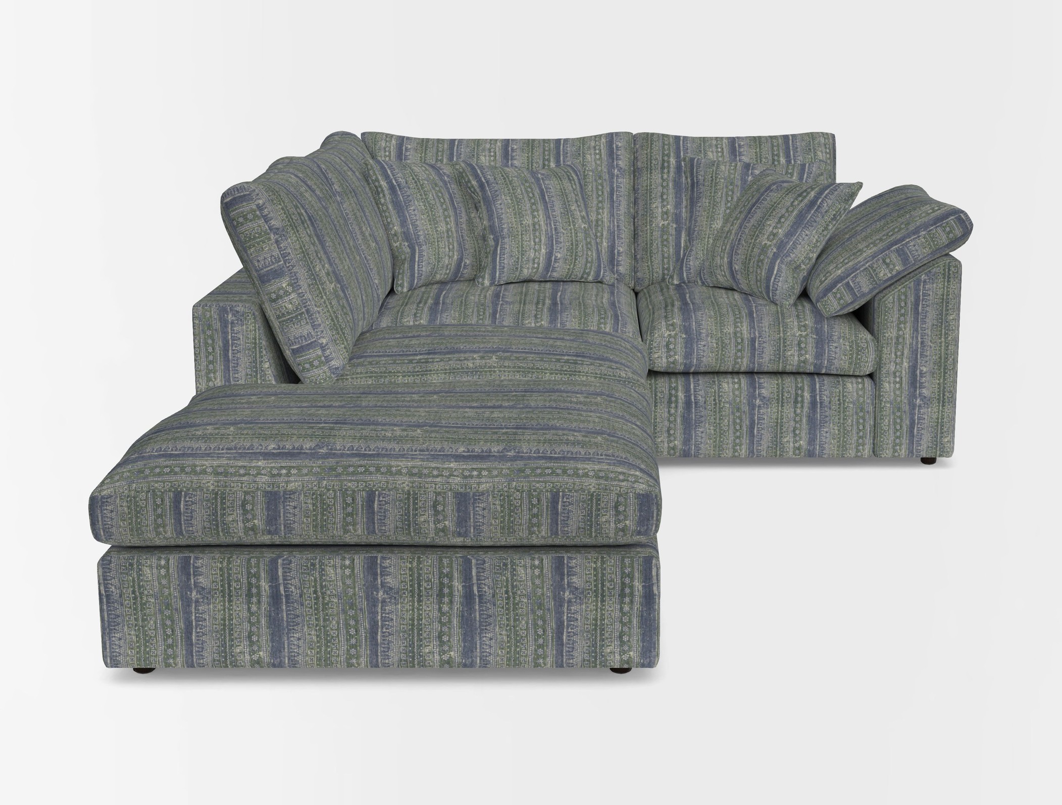 Big softie sloped arm front