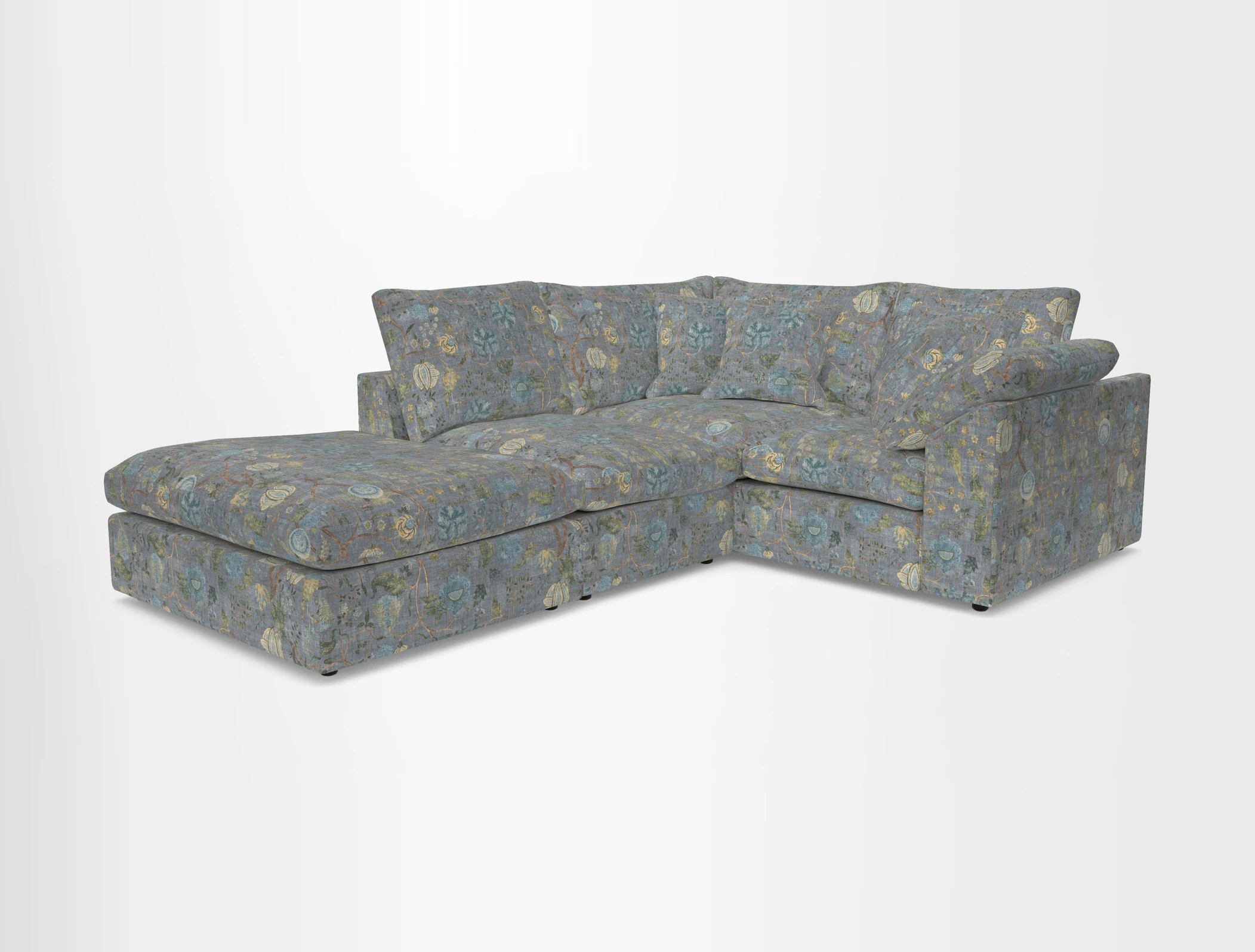 Big Softie Sloped Arm Small Corner Group RHF in Sahara Chalk