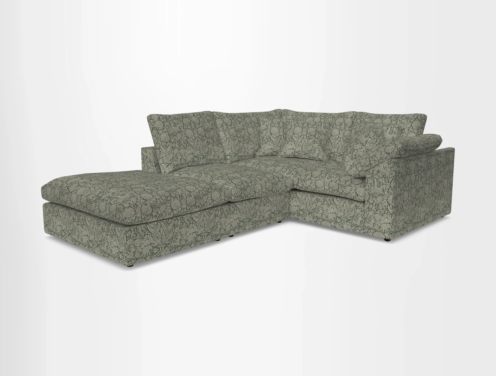 Big Softie Sloped Arm Small Corner Group RHF in Sahara Chalk