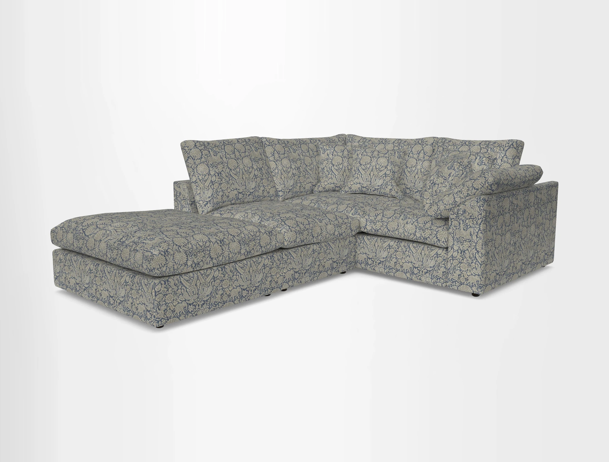 Big Softie Sloped Arm Small Corner Group RHF in Sahara Chalk