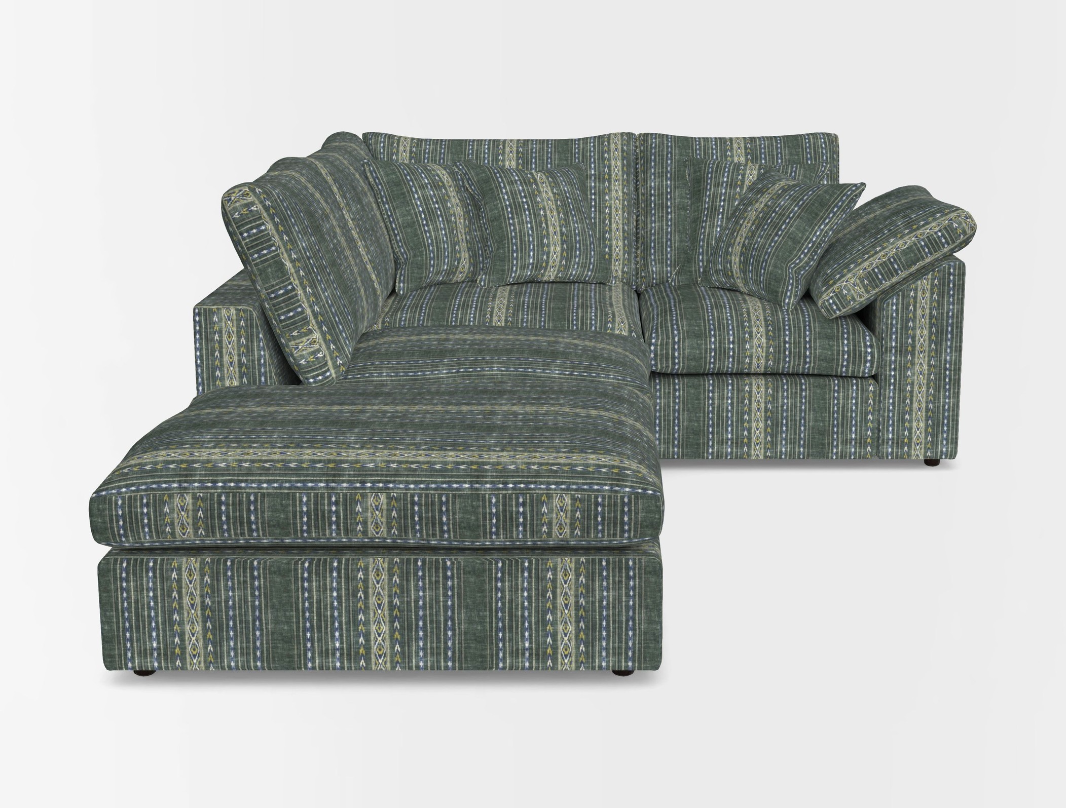 Big softie sloped arm front