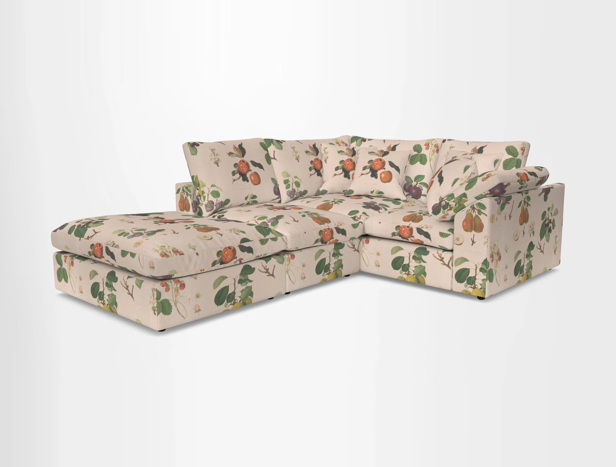 Big Softie Sloped Arm Small Corner Group RHF in Sahara Chalk