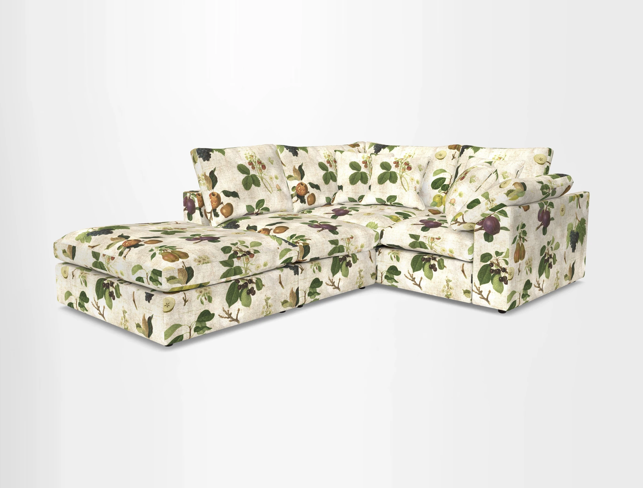 Big Softie Sloped Arm Small Corner Group RHF in Sahara Chalk
