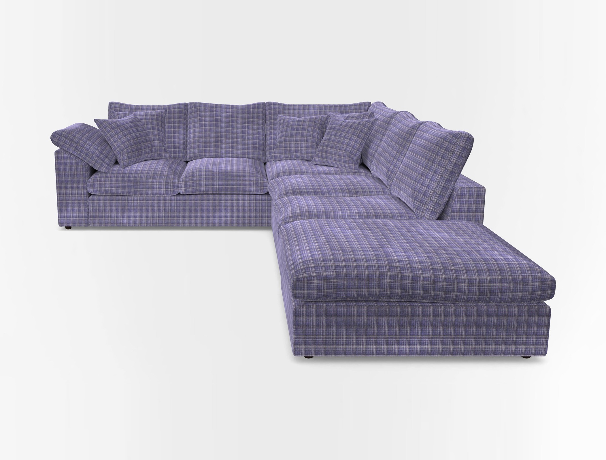 Big softie sloped arm front