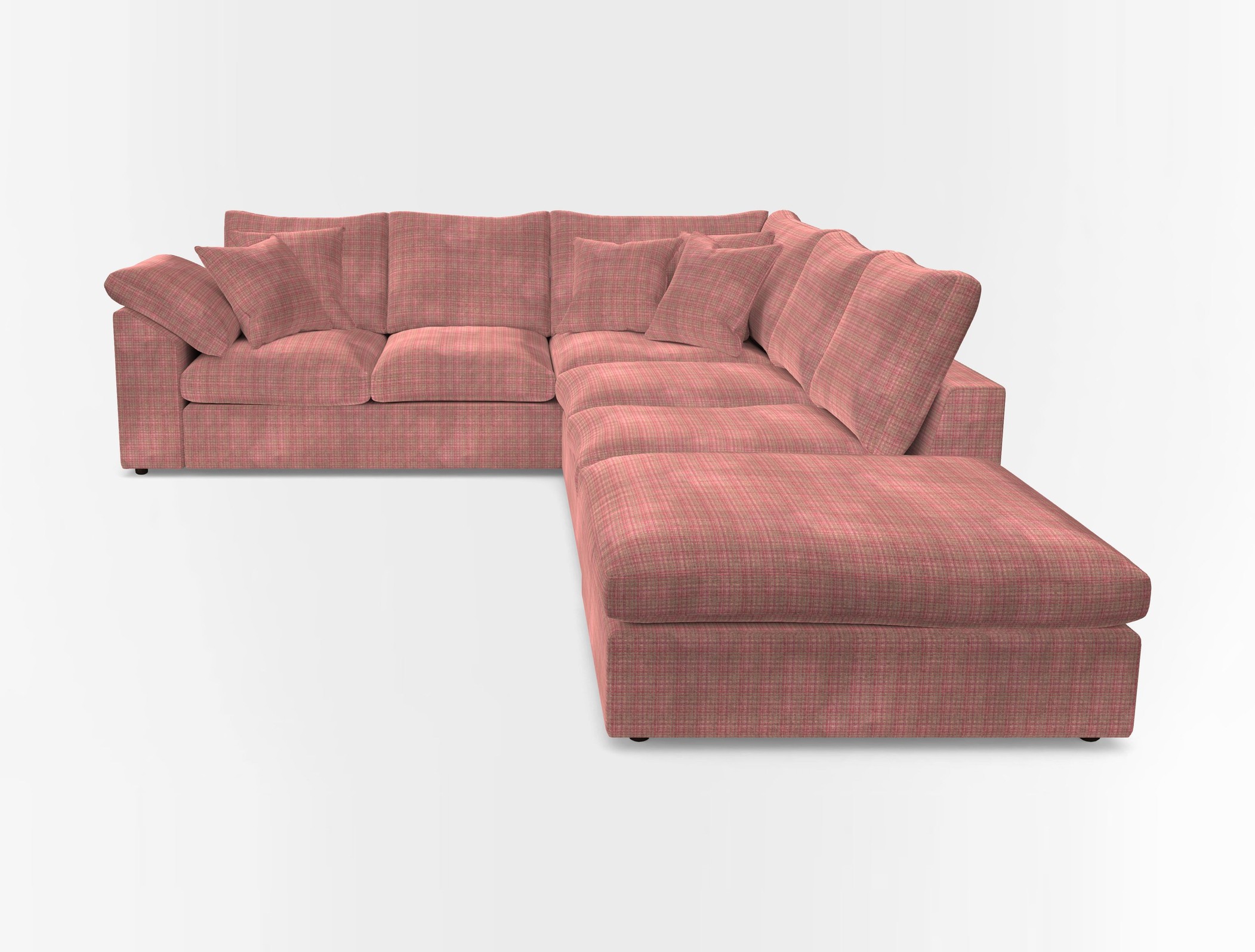 Big softie sloped arm front