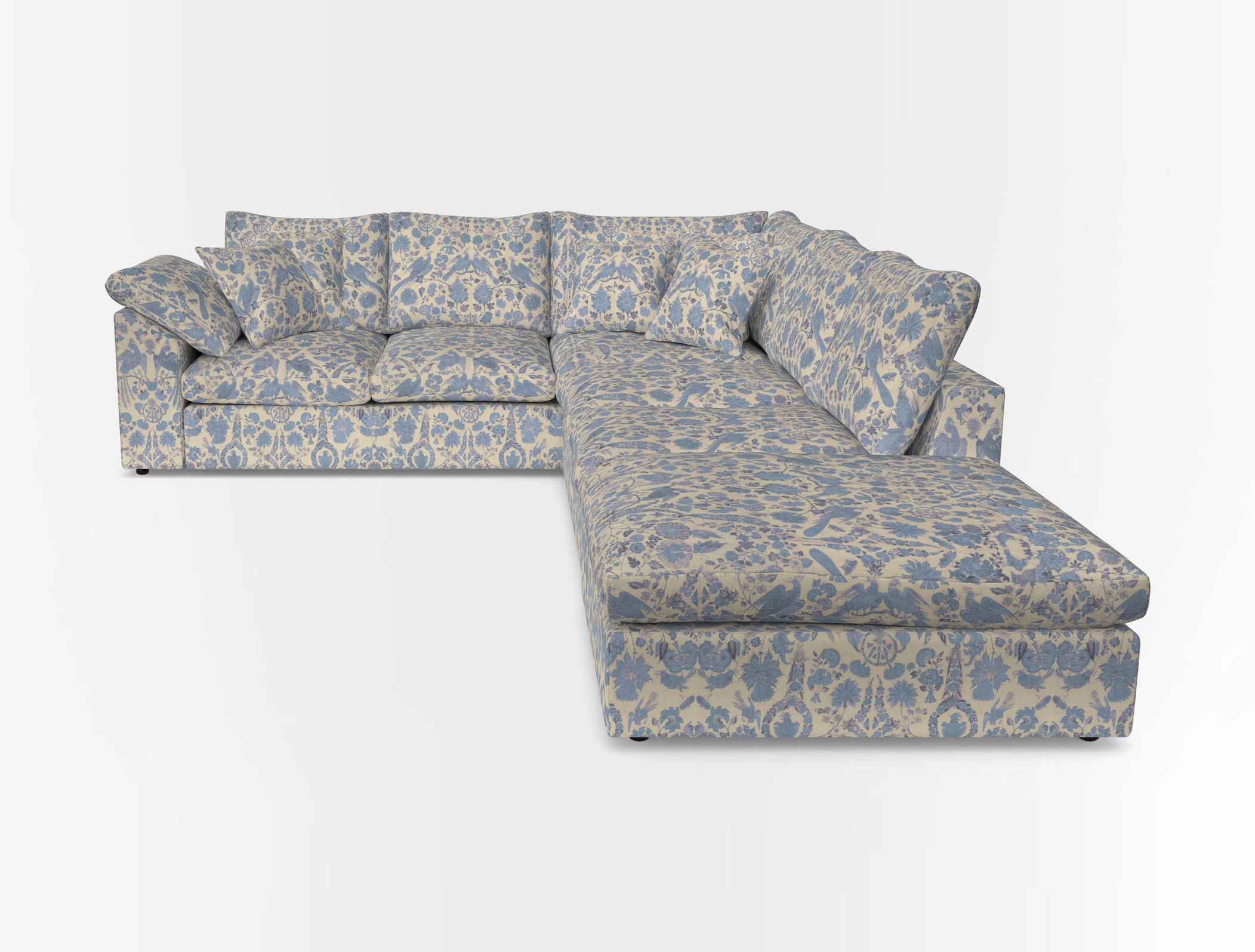 Big softie sloped arm front