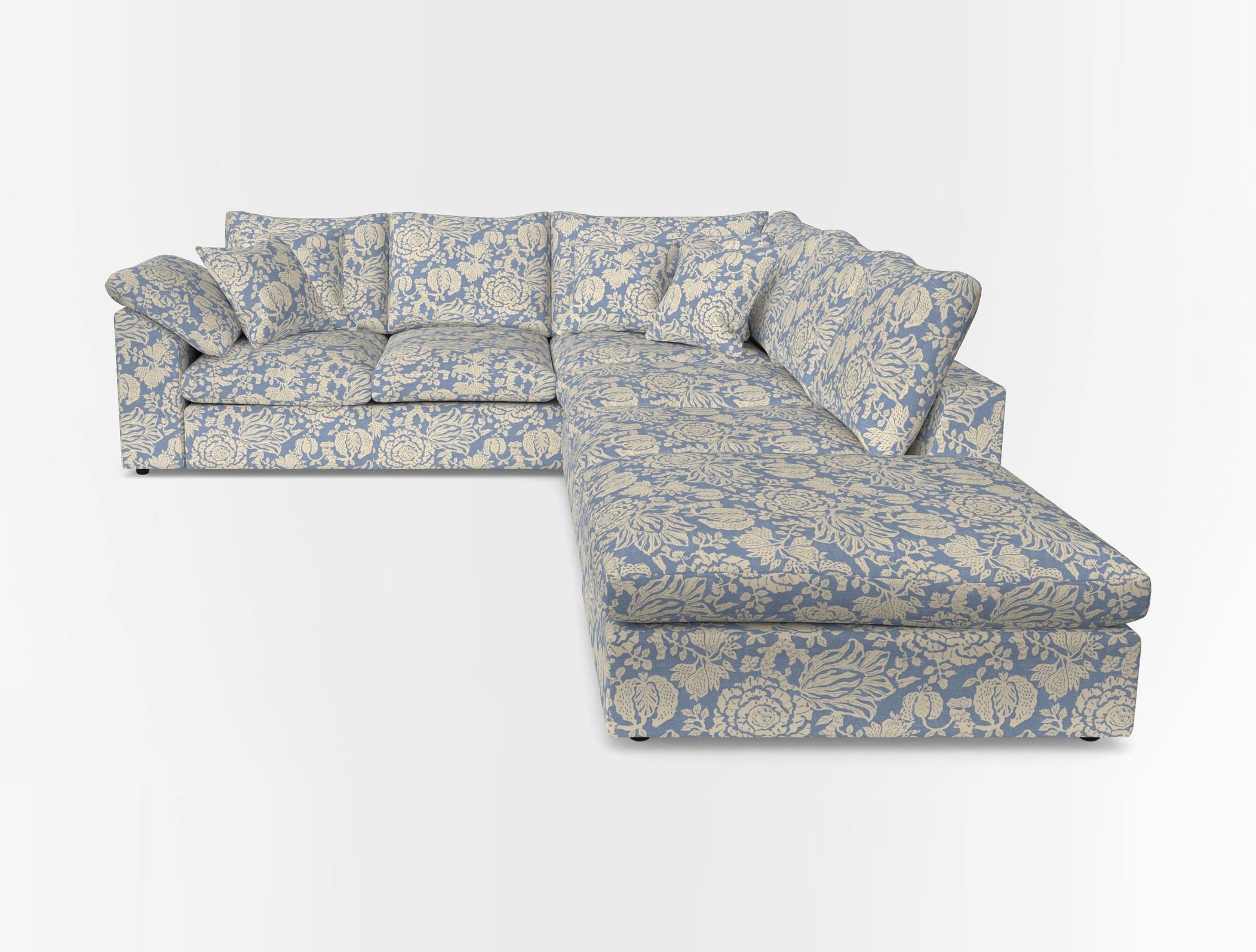 Big softie sloped arm front
