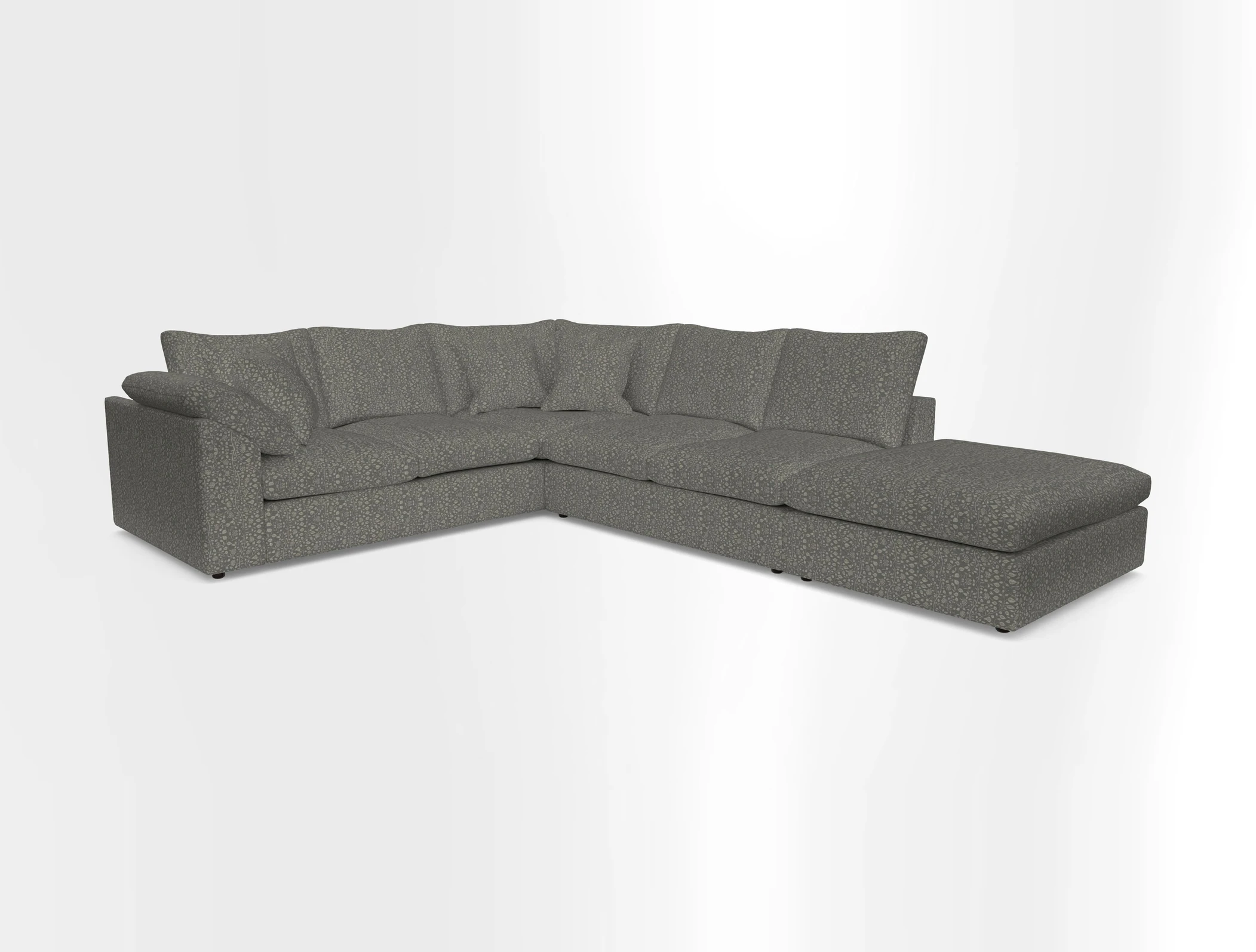 Big Softie Sloped Arm Large Corner Group LHF in Sahara Chalk