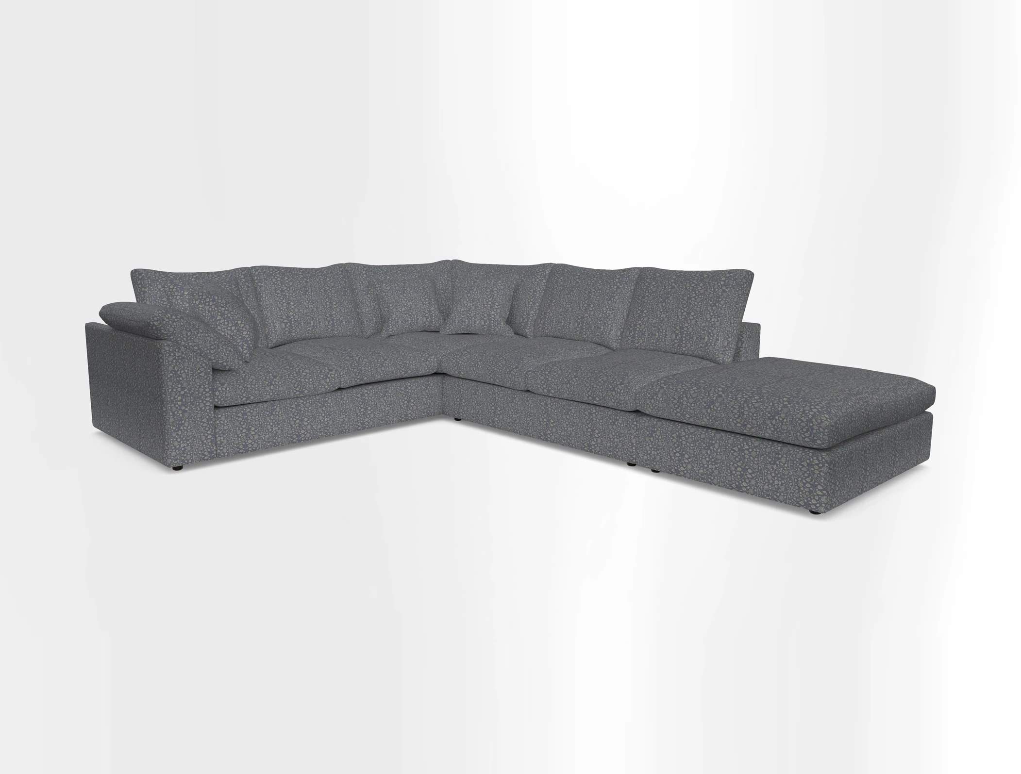 Big Softie Sloped Arm Large Corner Group LHF in Sahara Chalk