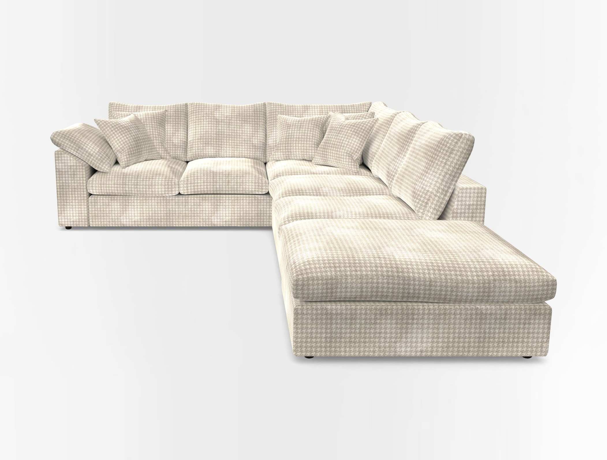 Big softie sloped arm front