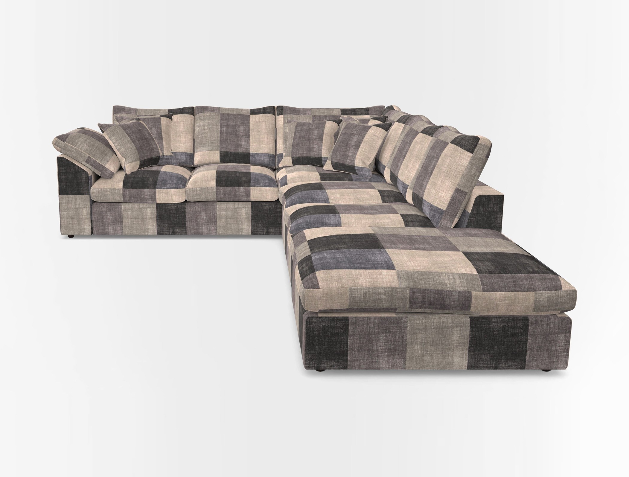 Big softie sloped arm front