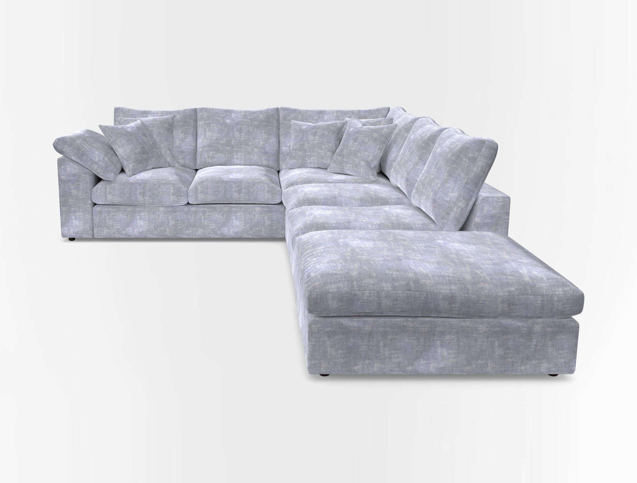 Big softie sloped arm front