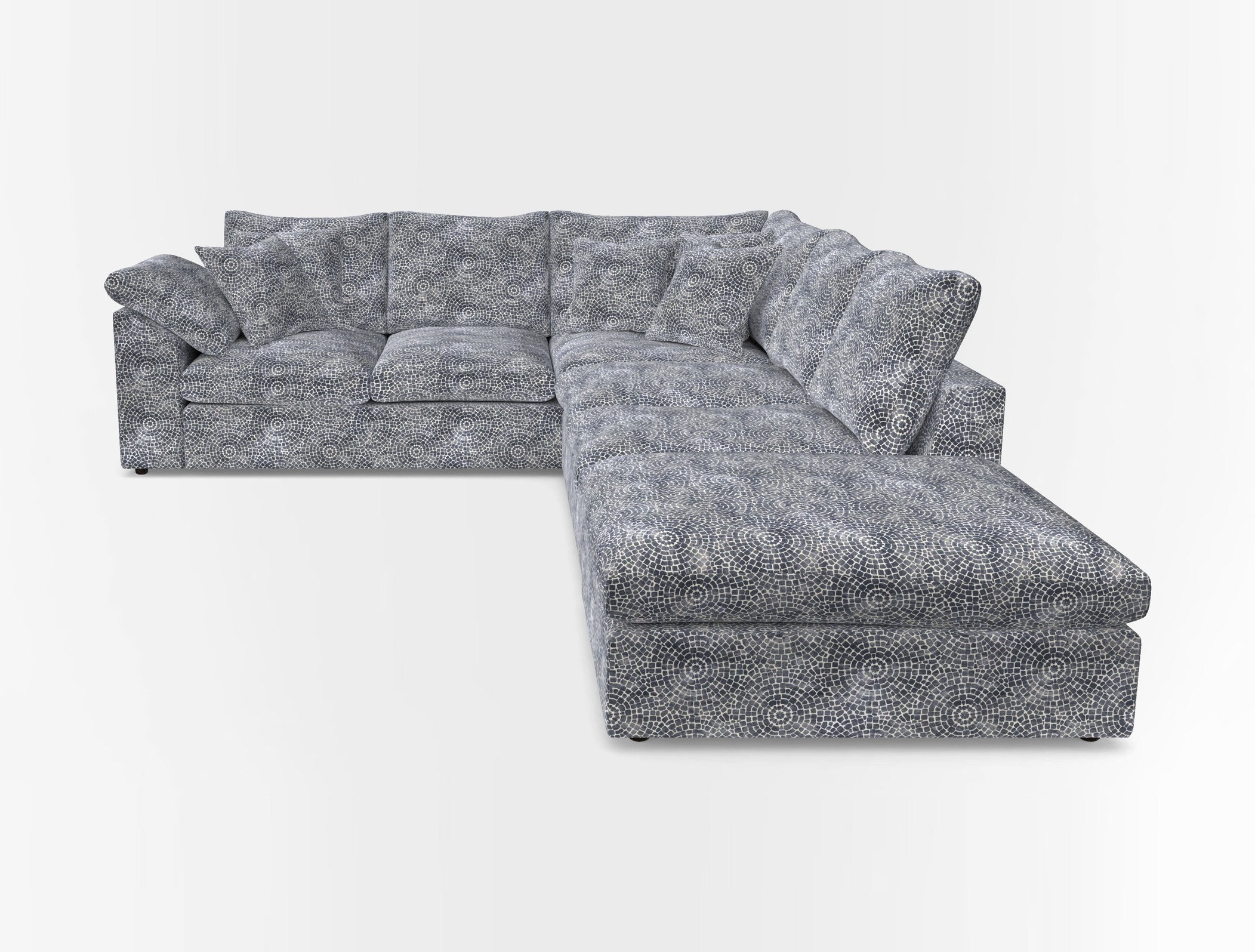 Big softie sloped arm front