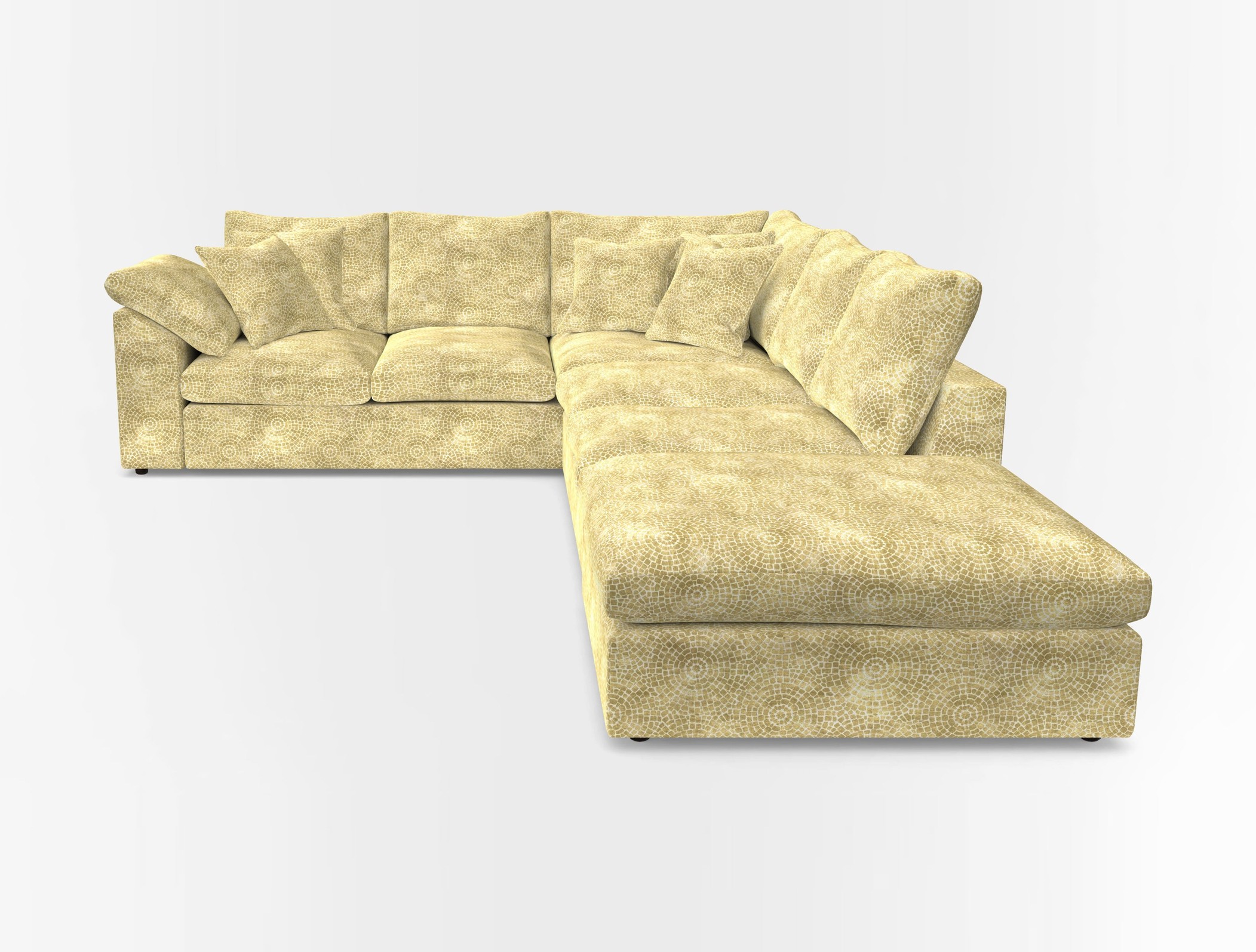 Big softie sloped arm front