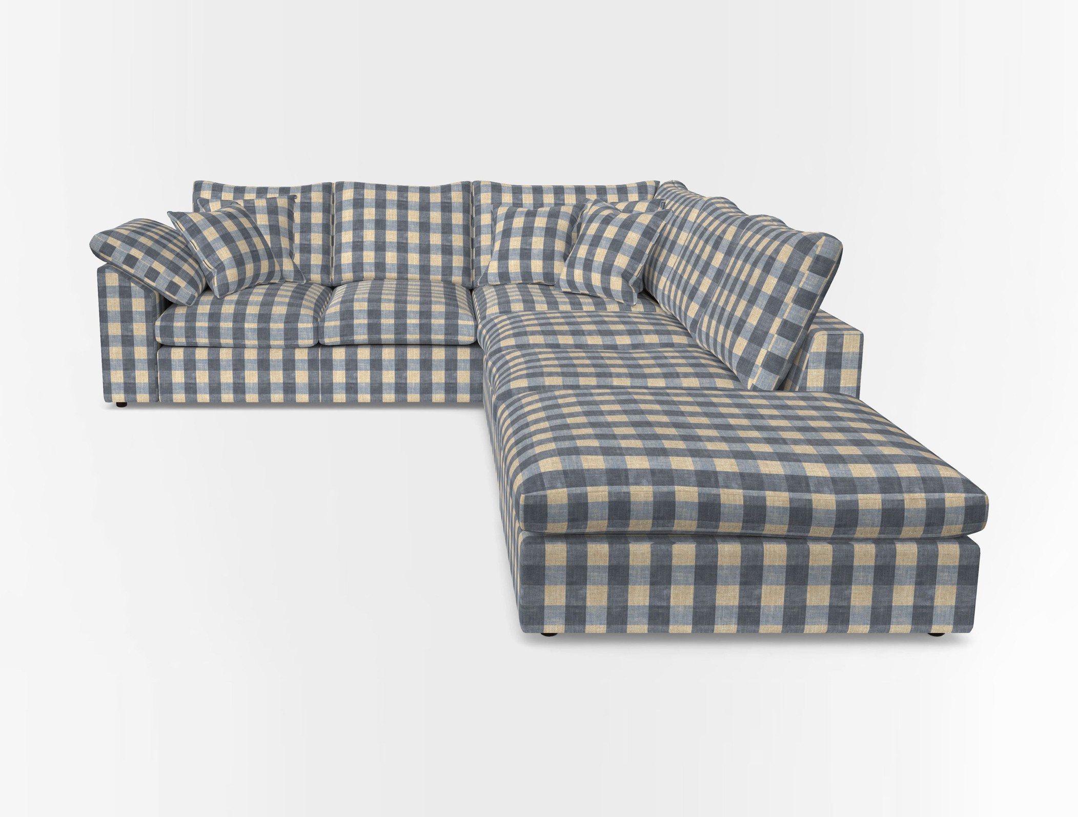 Big softie sloped arm front
