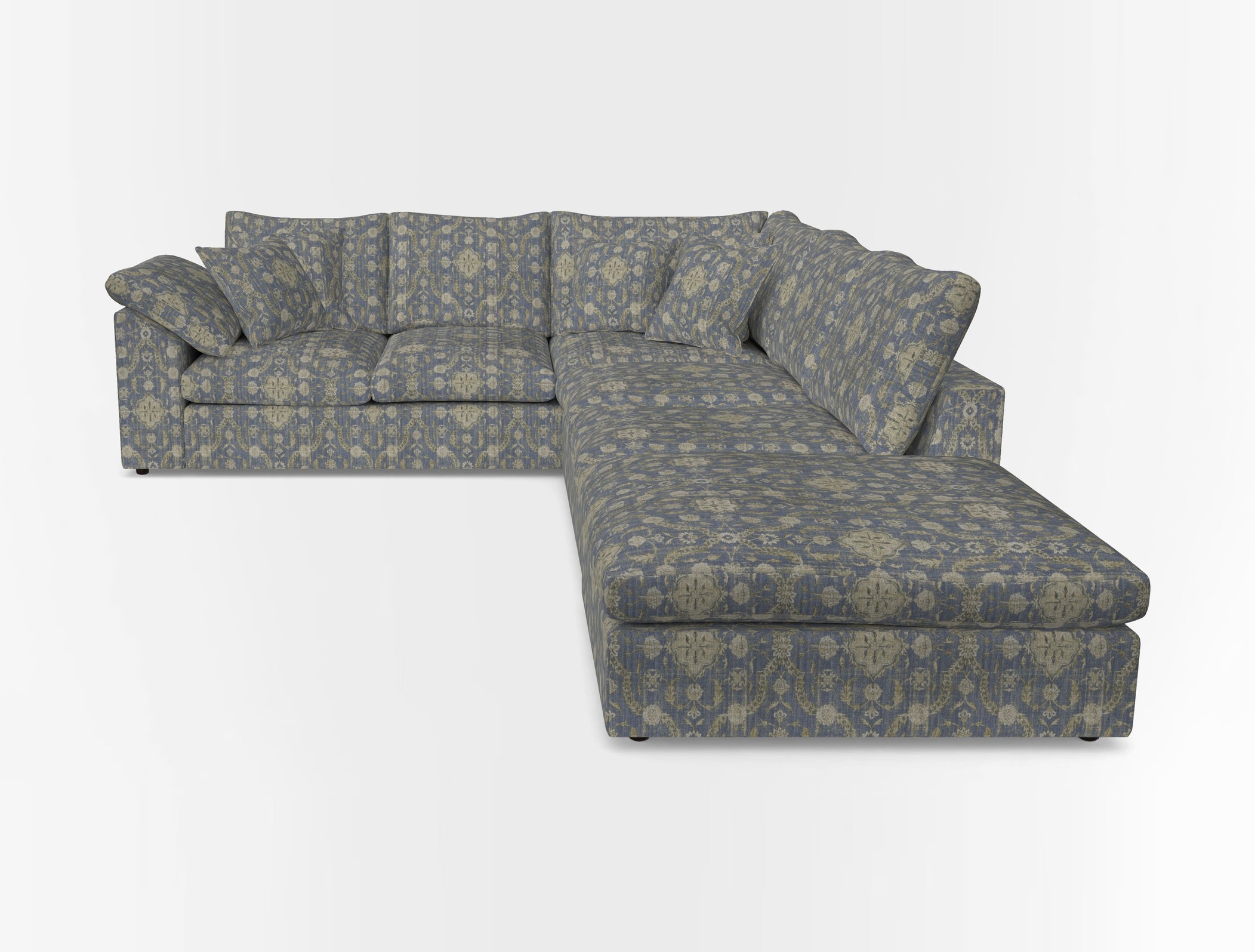 Big softie sloped arm front