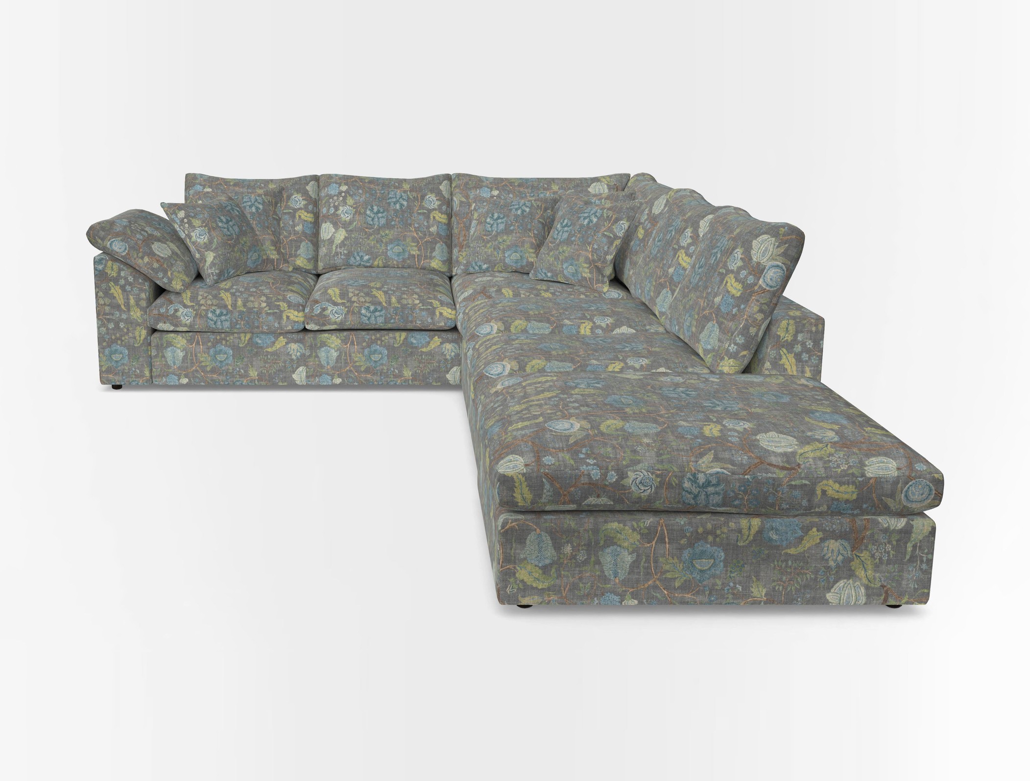 Big softie sloped arm front