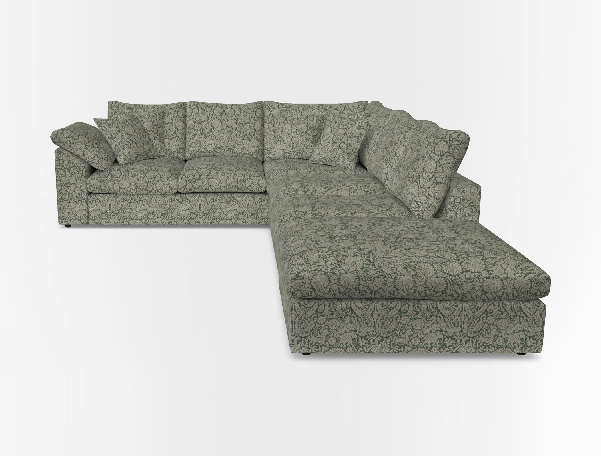 Big softie sloped arm front