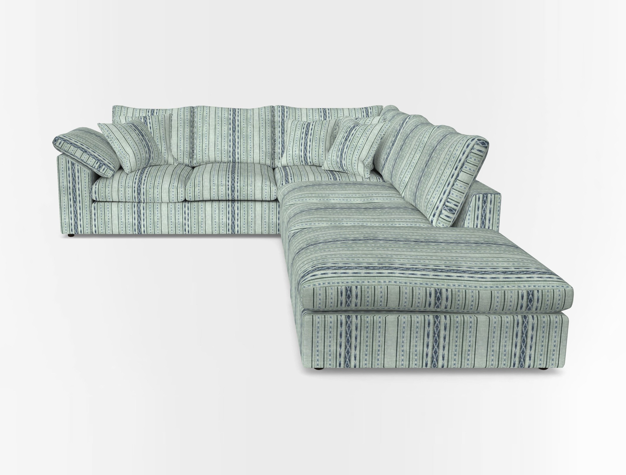 Big softie sloped arm front