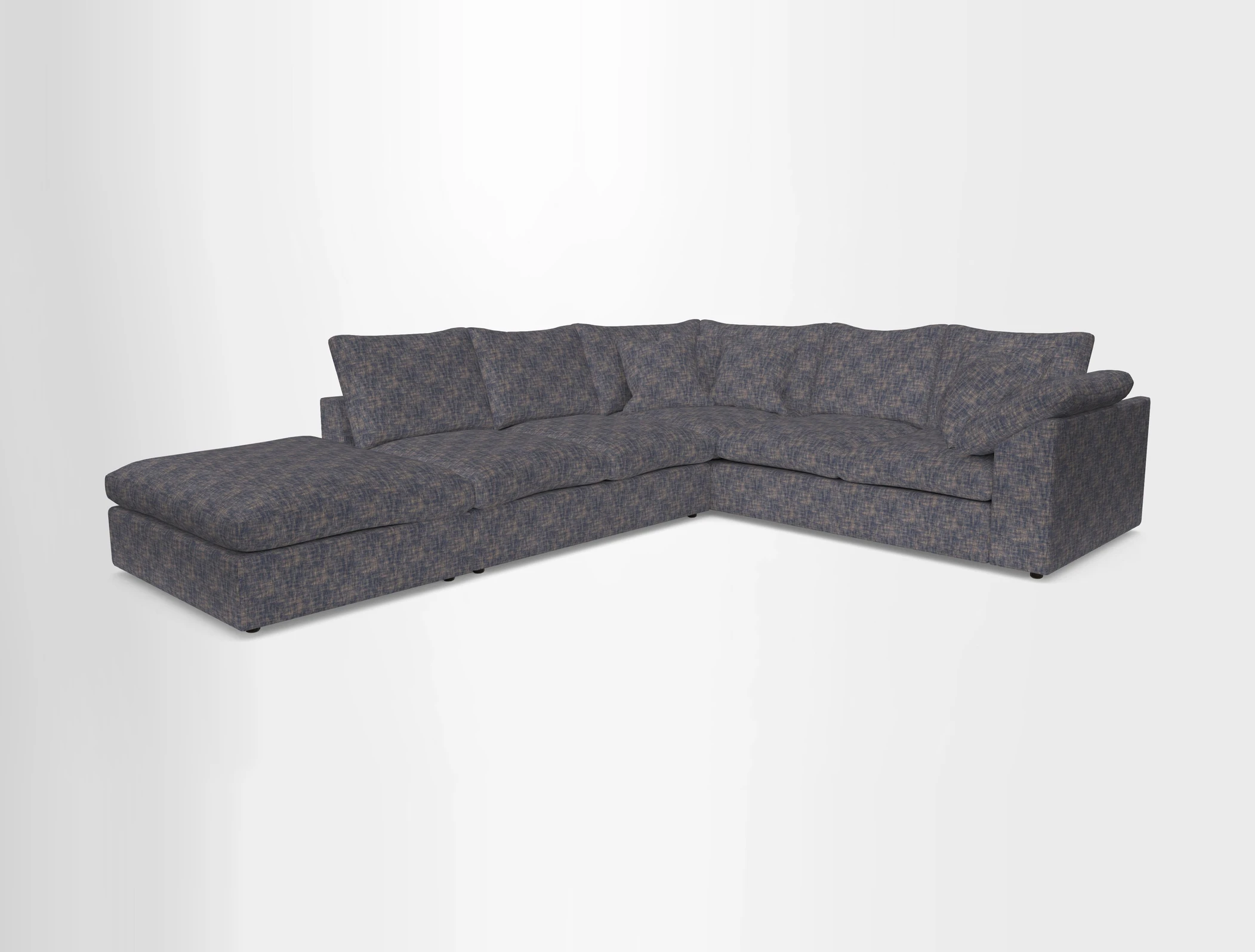 Big Softie Sloped Arm Large Corner Group RHF in Sahara Chalk