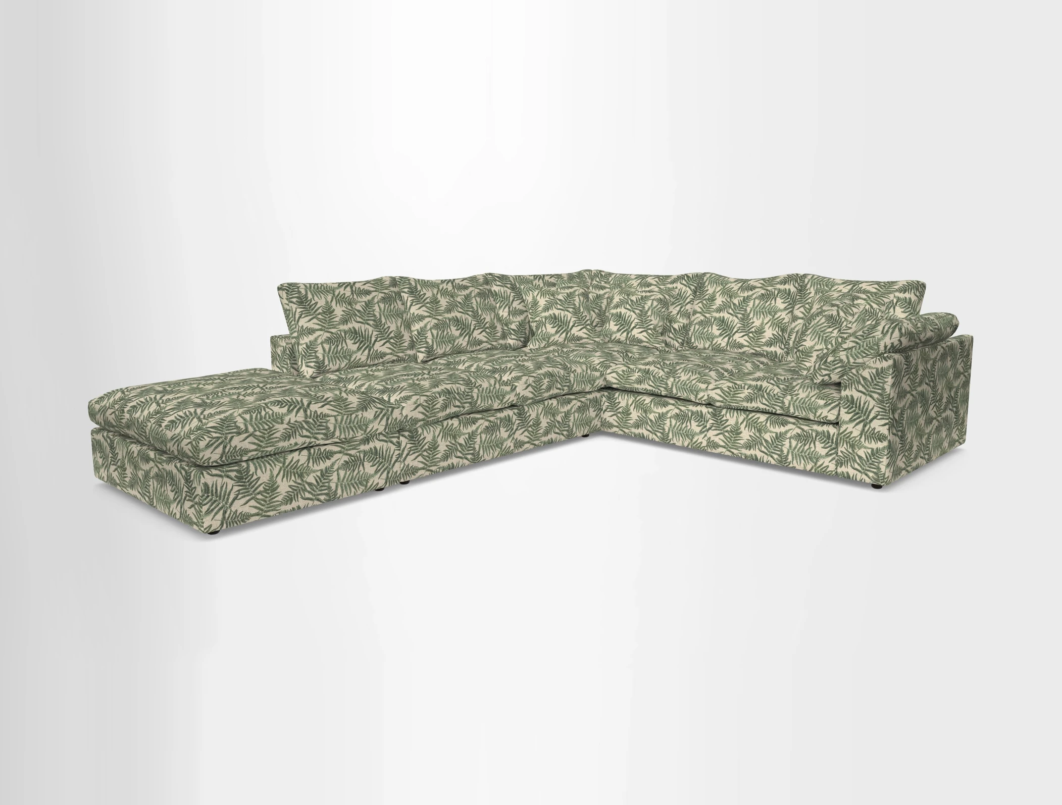 Big Softie Sloped Arm Large Corner Group RHF in Sahara Chalk